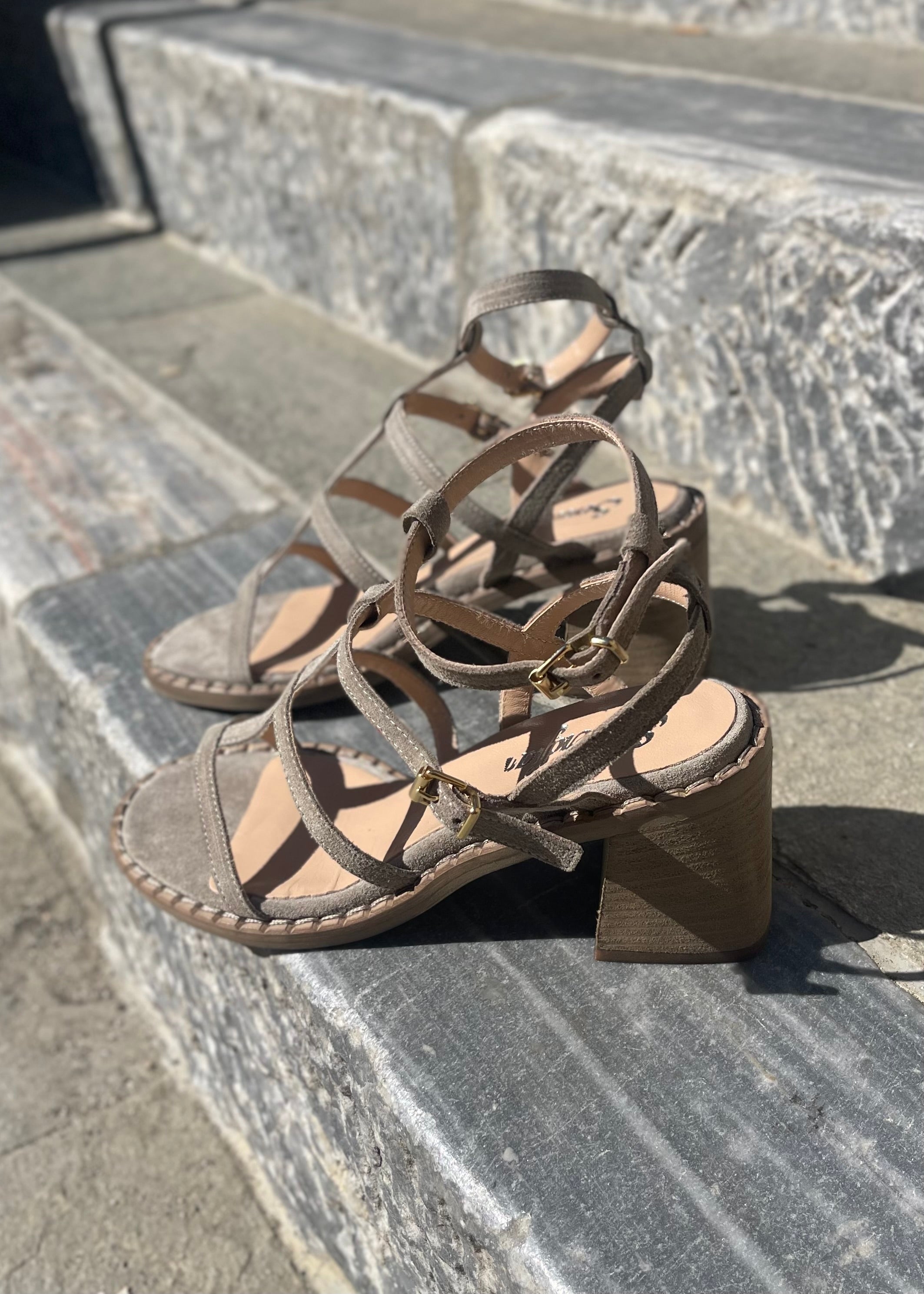 Sandales à talons Semerdjian E994E1 Sabbia - L'adresse Corte