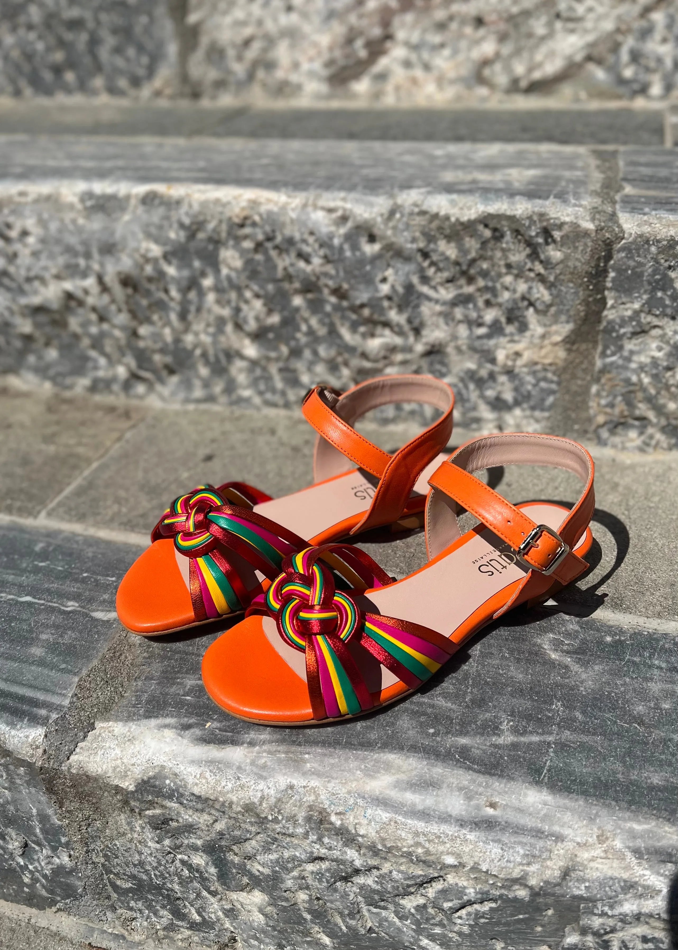 Sandales Créatis Amoi Aragosta orange