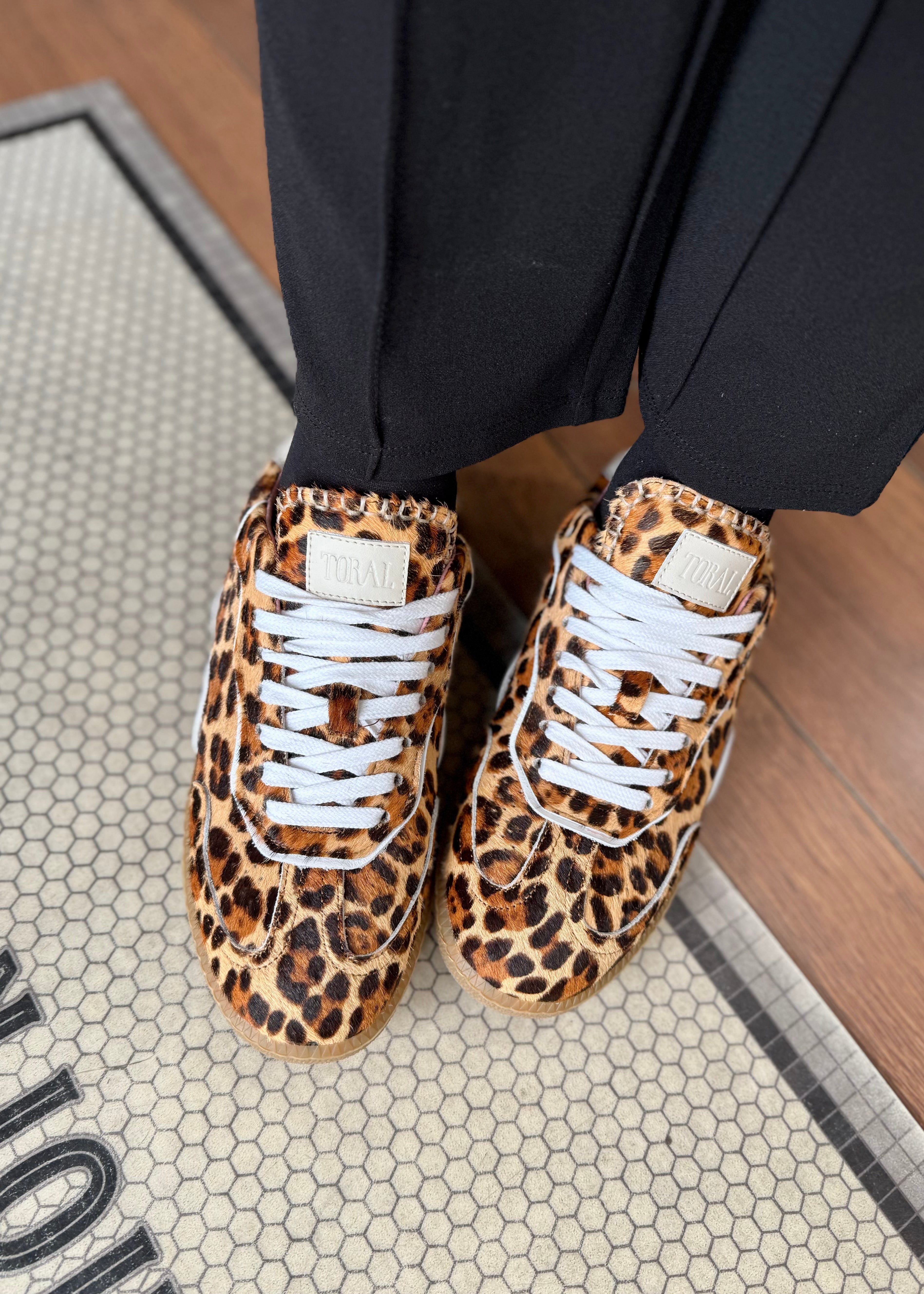 Baskets Toral Rubens léo print - L'adresse Corte