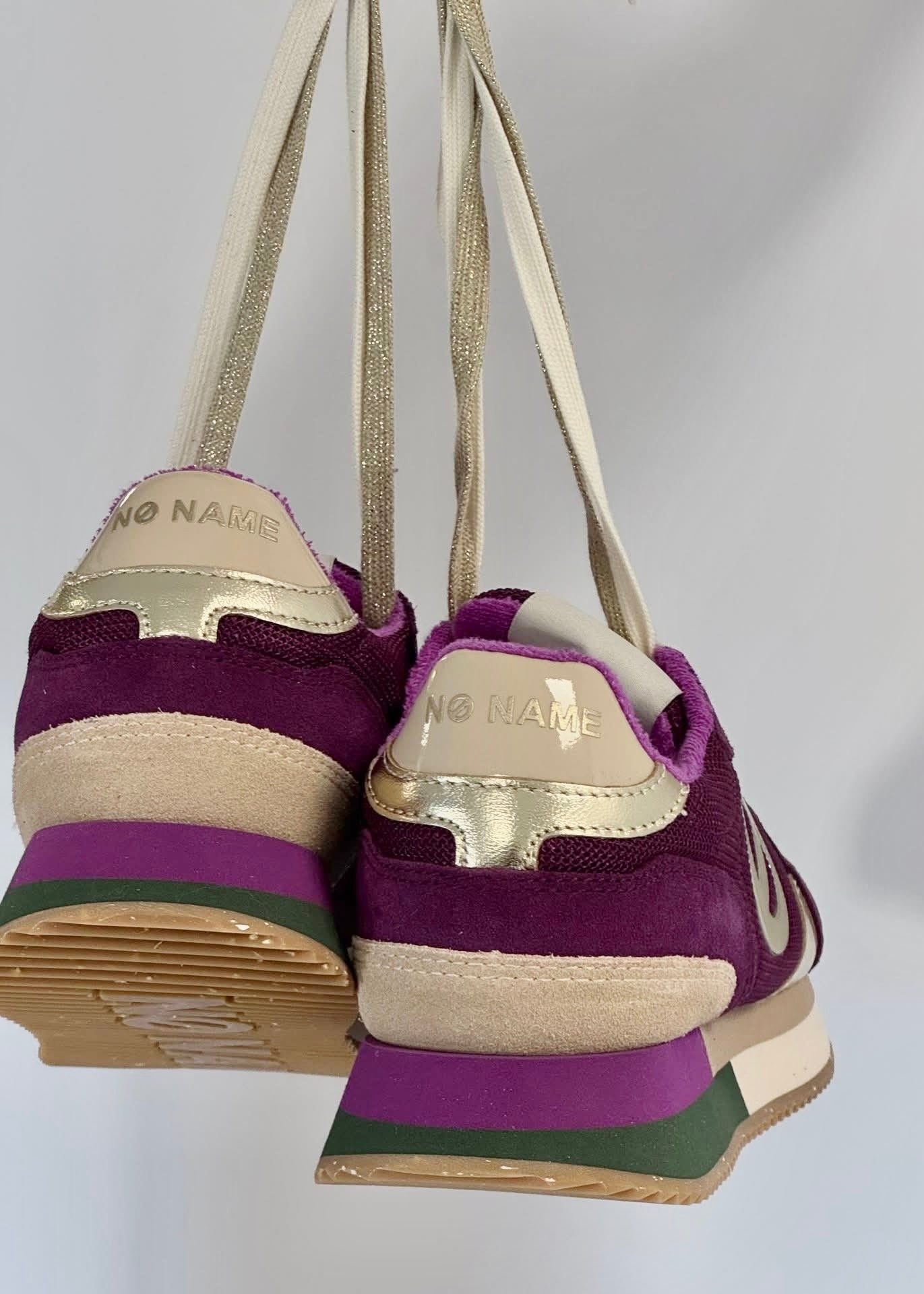 Baskets No name Mia Jogger Violet - L'adresse Corte