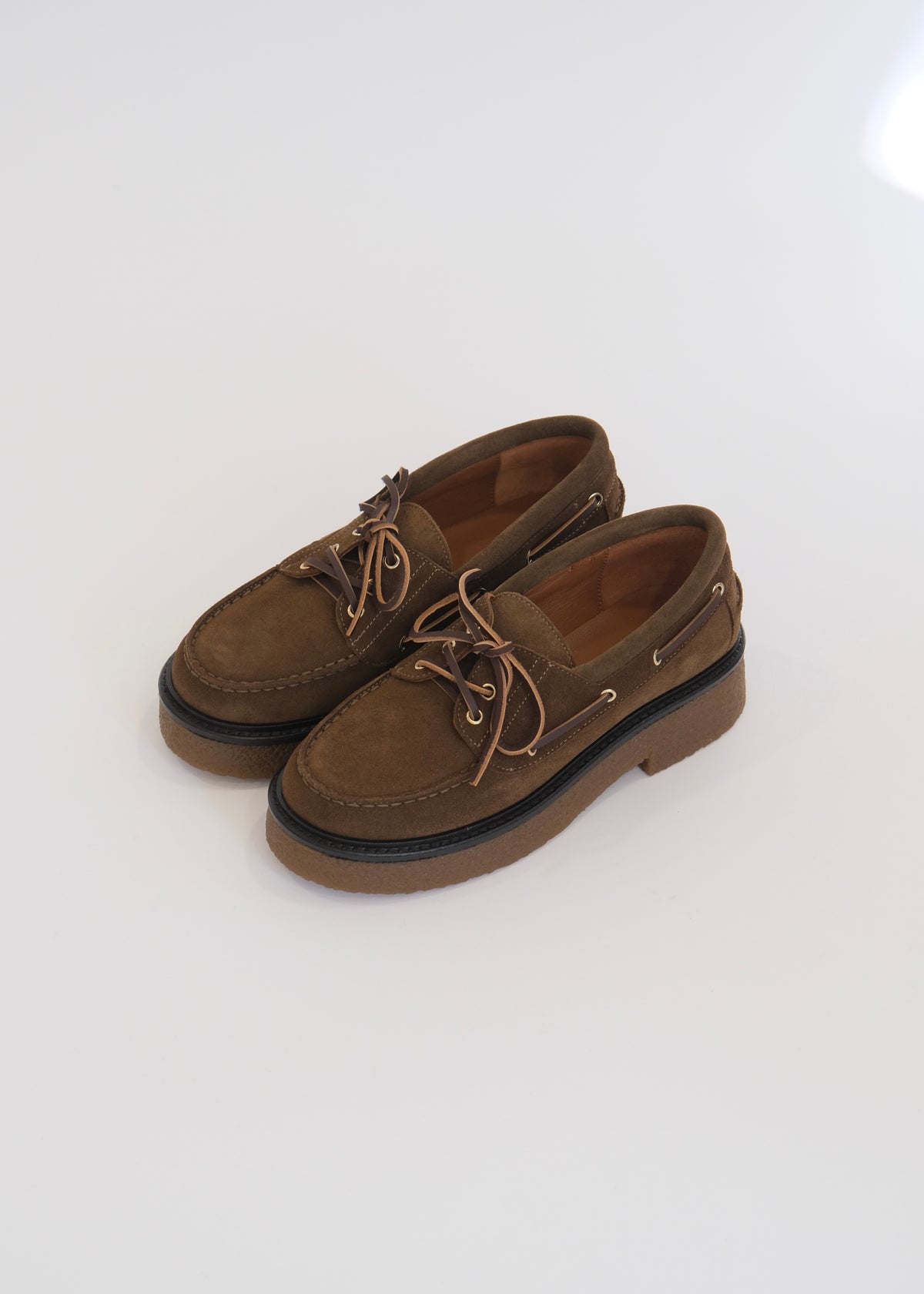 Mocassins Maison Toufet Tina taupe - L'adresse Corte