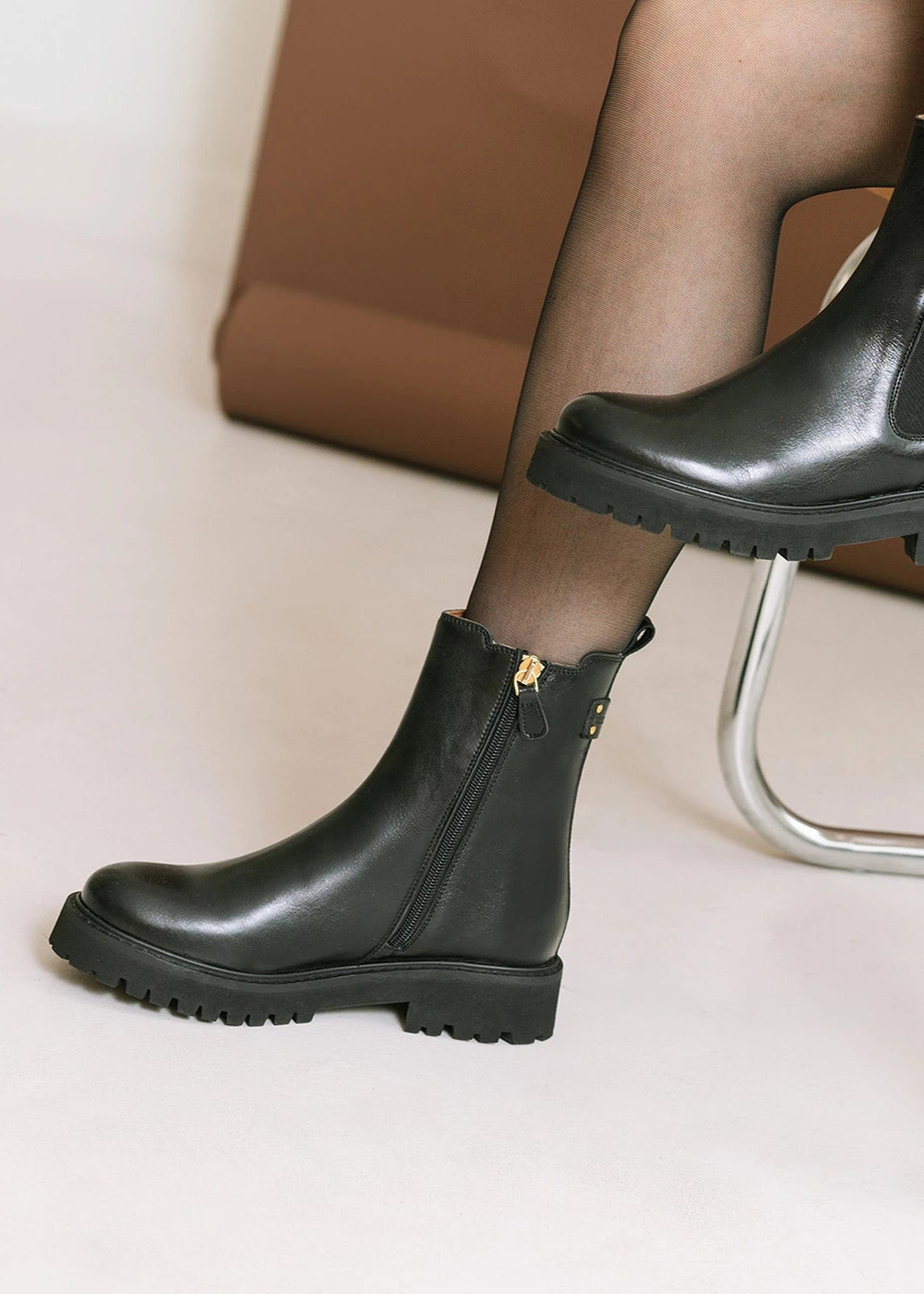 Bottines Maison Toufet Joyce Noir Maison Toufet