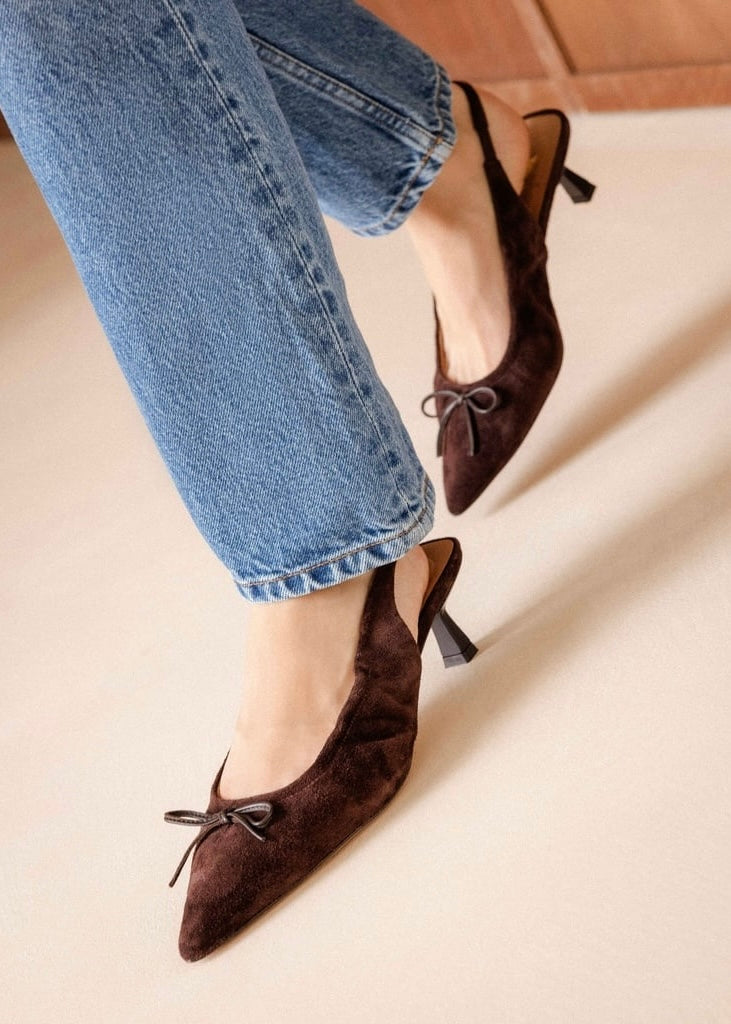 Escarpins Bobbies Gigi marron truffé Bobbies