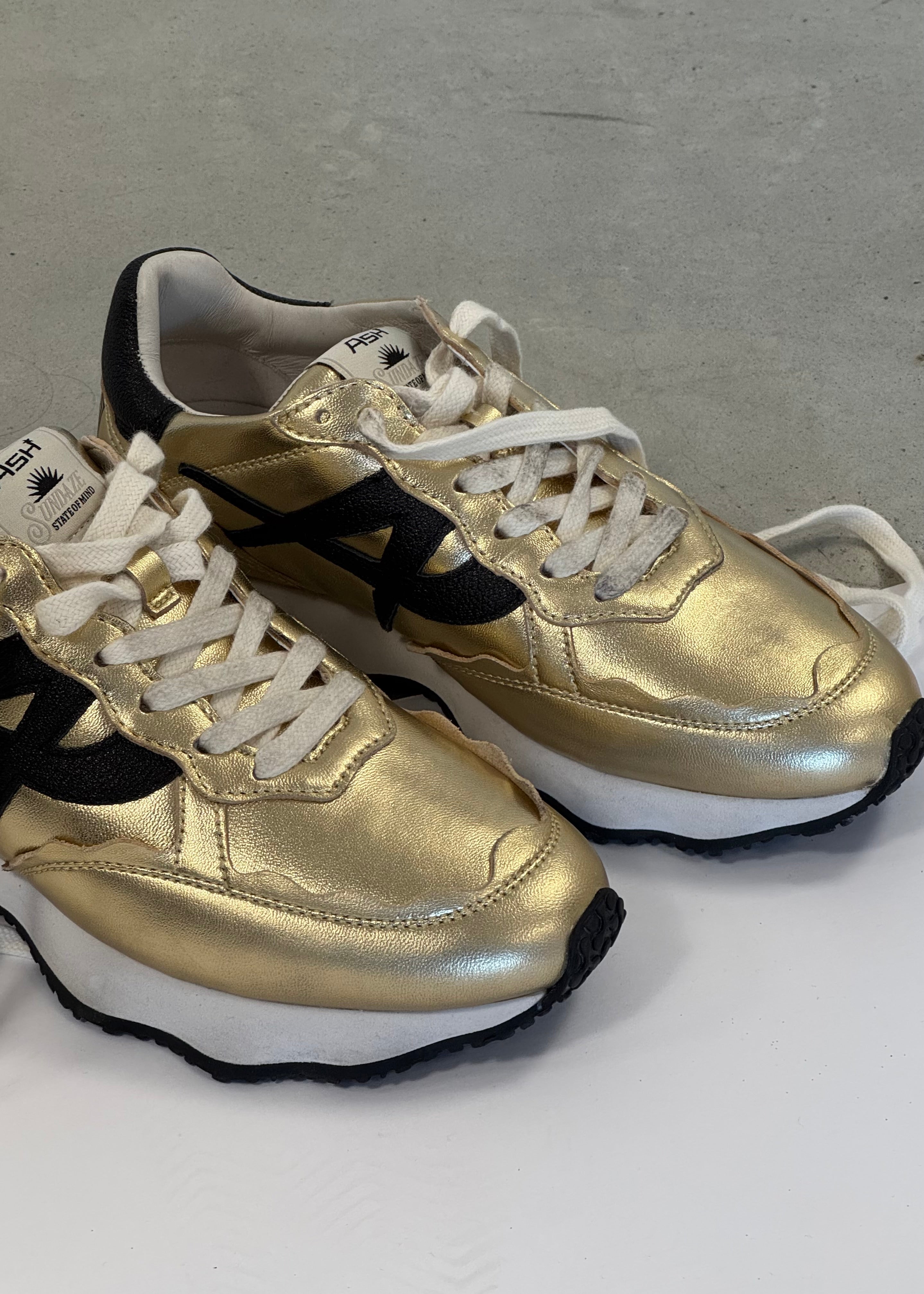 Baskets Ash Sunstar Luxor Gold - L'adresse Corte