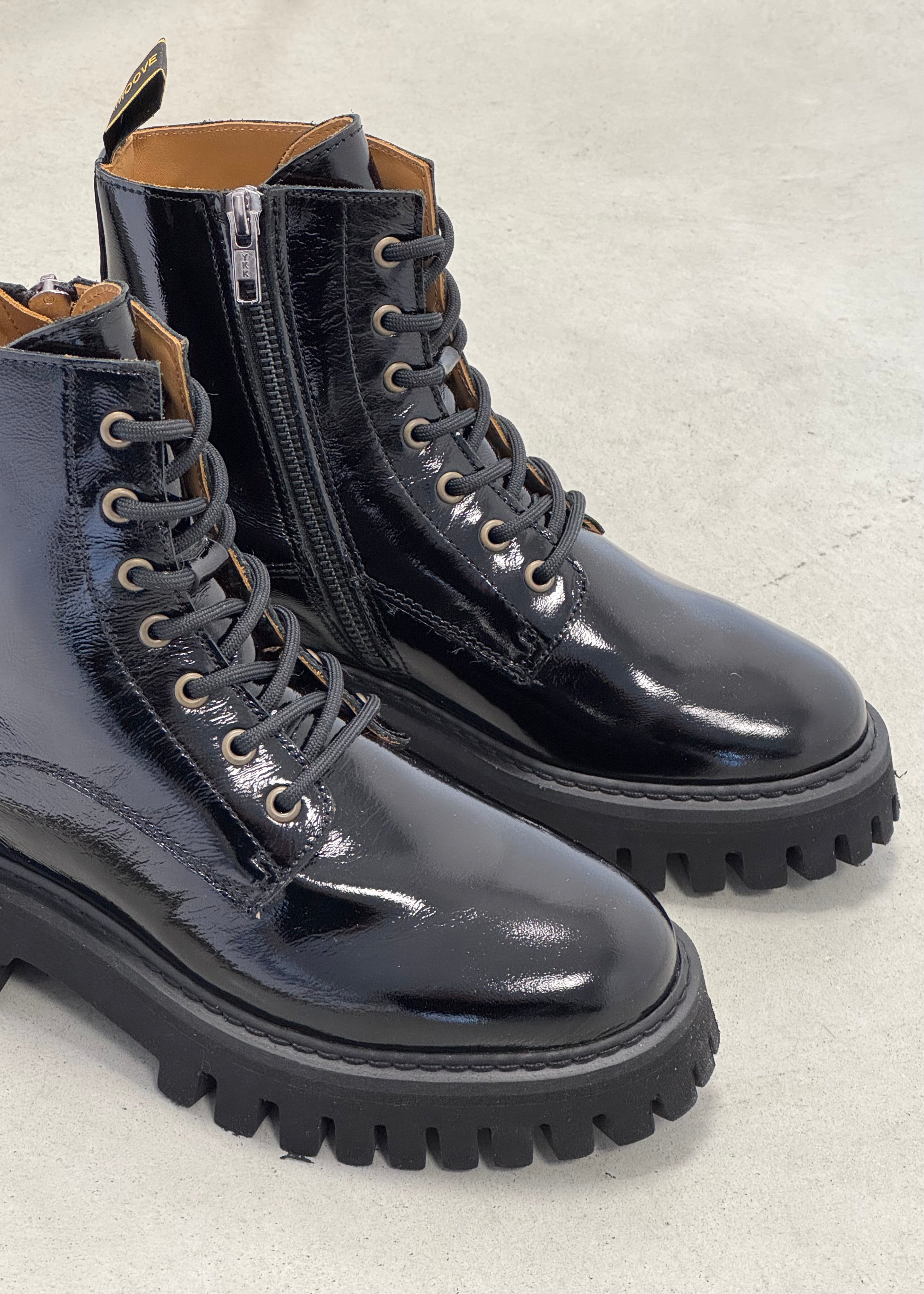 Bottines Schmoove Rotterdam lace up Black - L'adresse Corte