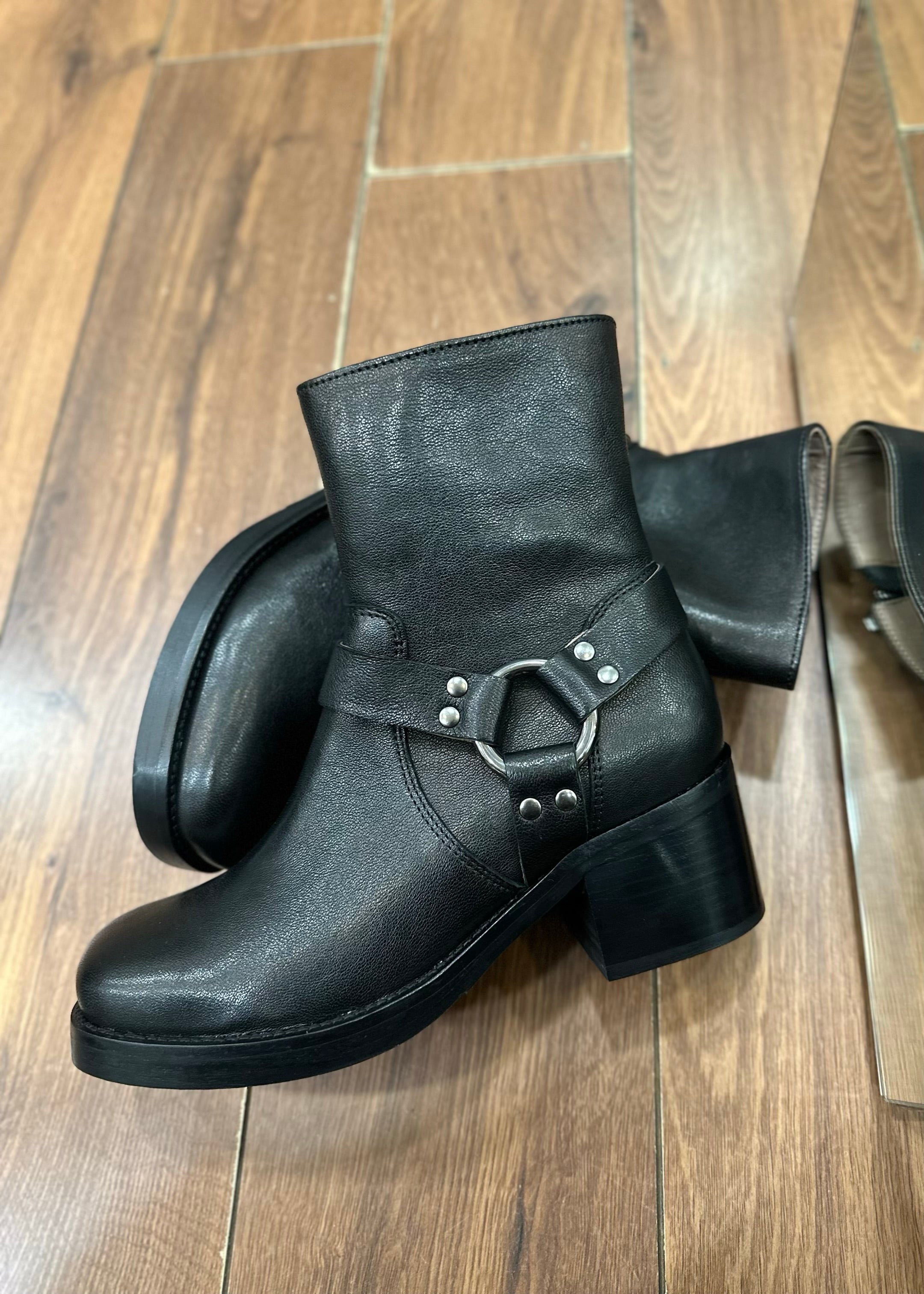 Bottines Minka Design Harley Nero - L'adresse Corte