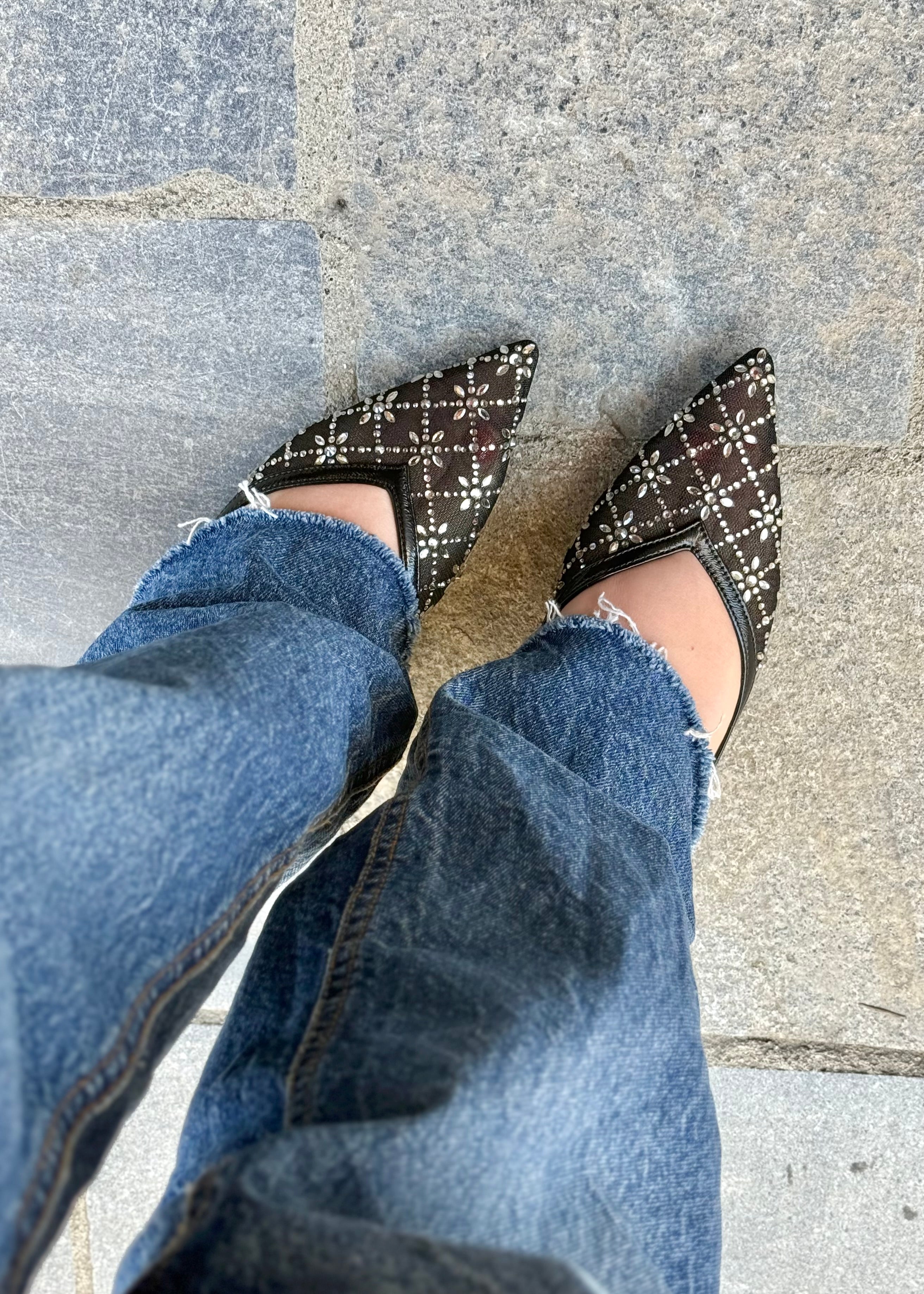 Slingbacks à talons Bibi Lou Helia nero Bibi Lou