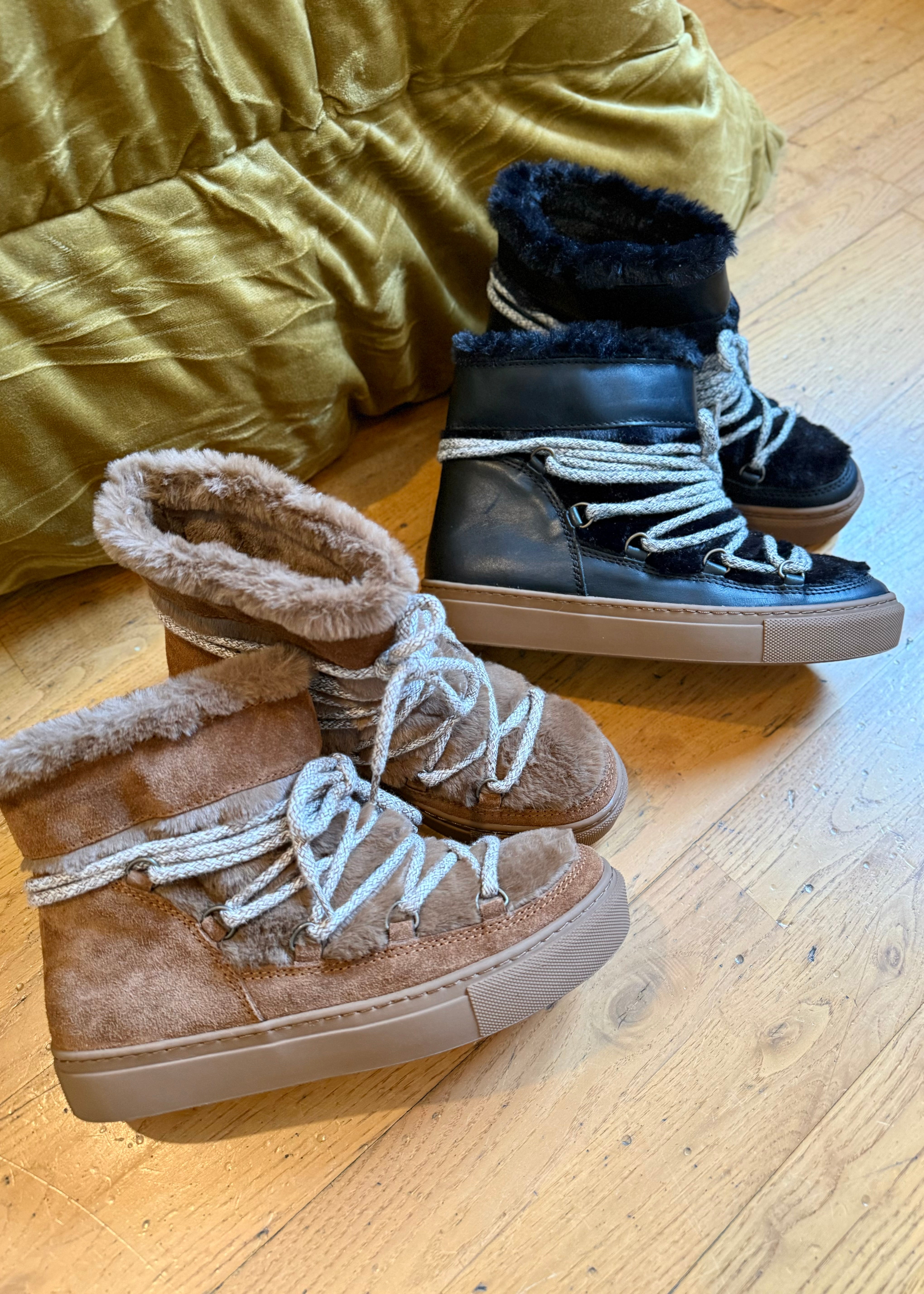 Bottines Maison Toufet Erica Noir - L'adresse Corte