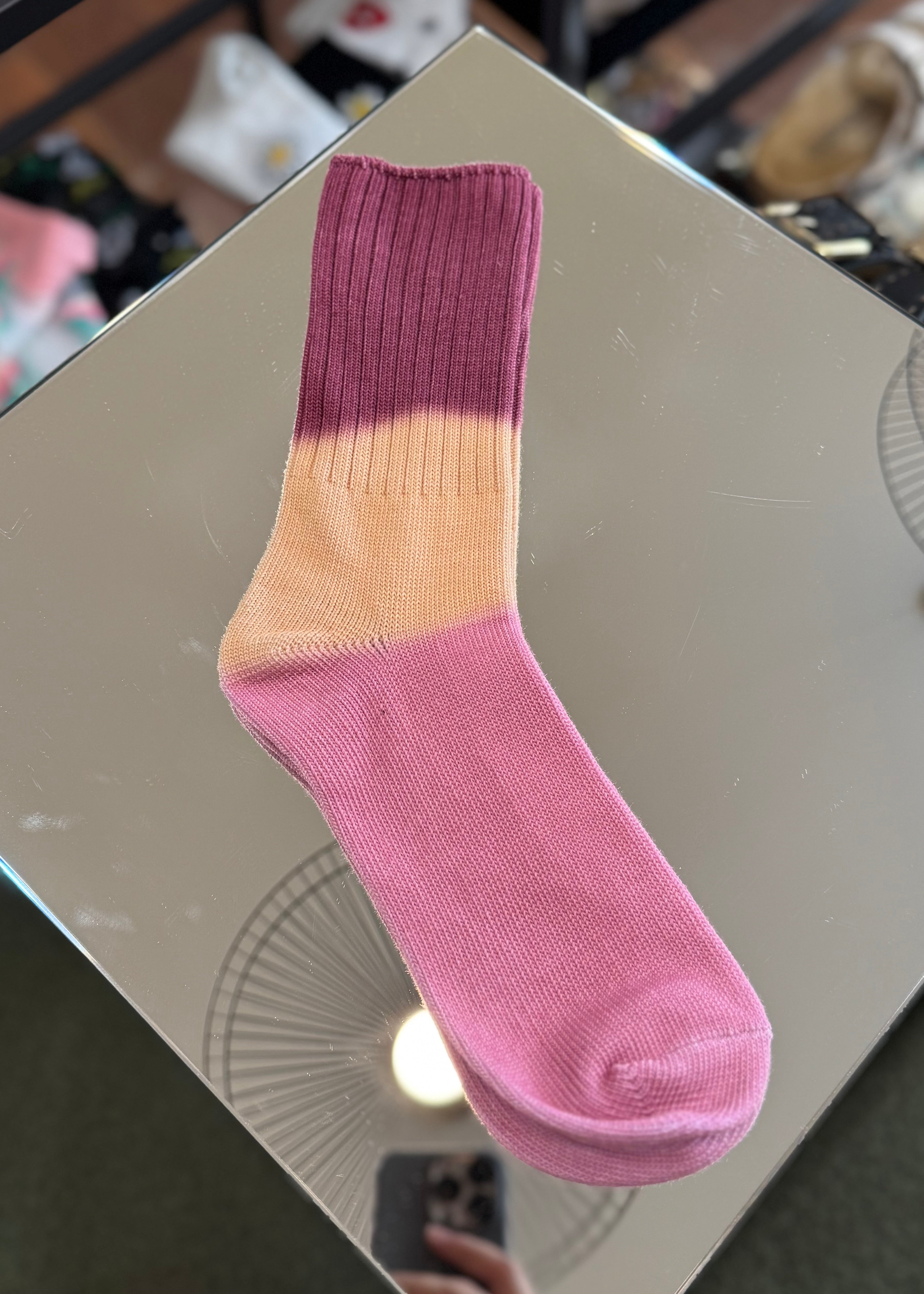 7DAYSSOCKS - Chaussettes de sport Crew Tie-dye Style 3 7DAYSSOCKS