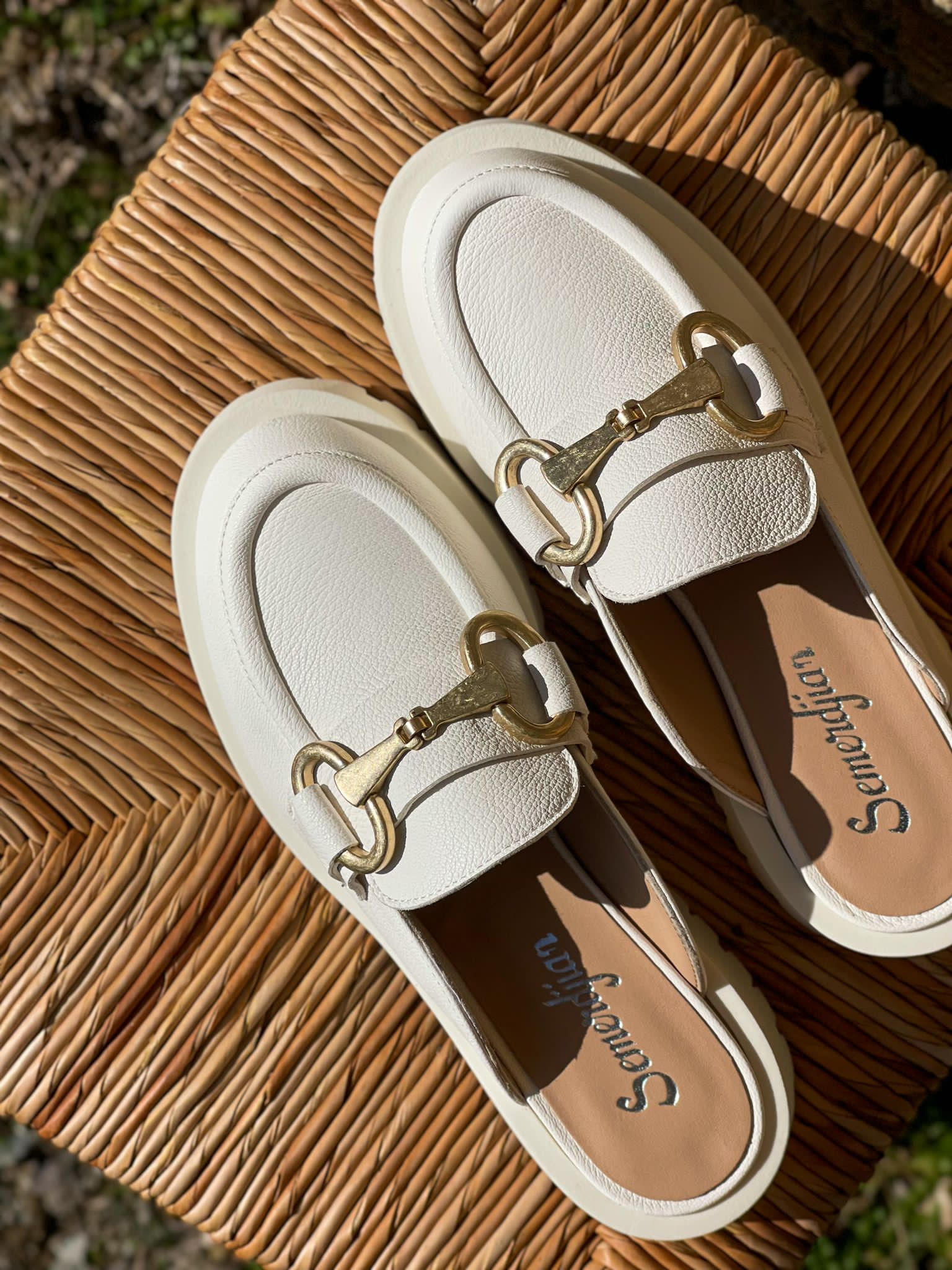 Sabots Semerdjian E007E8 Bianco - L'adresse Corte