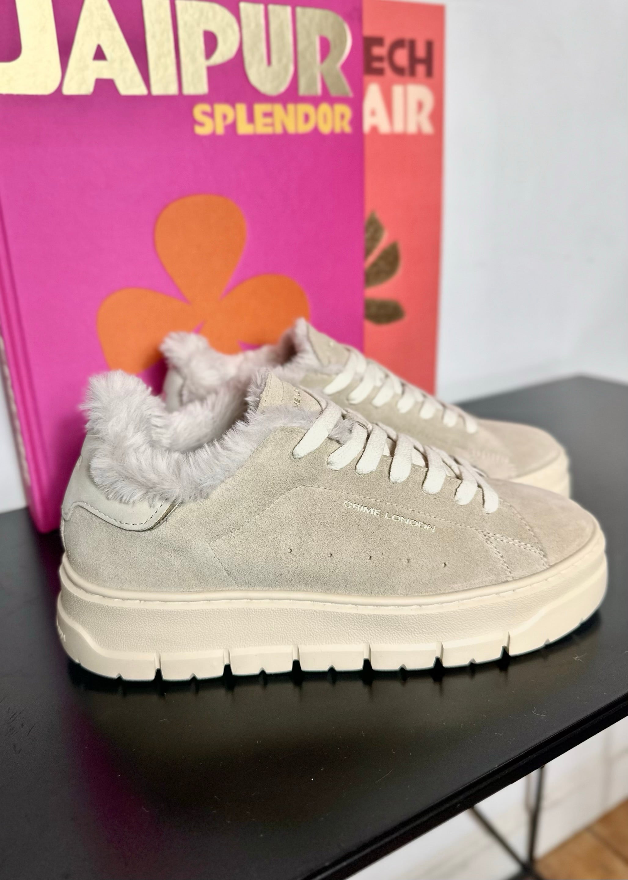 Baskets Crime London Storm Nude - L'adresse Corte