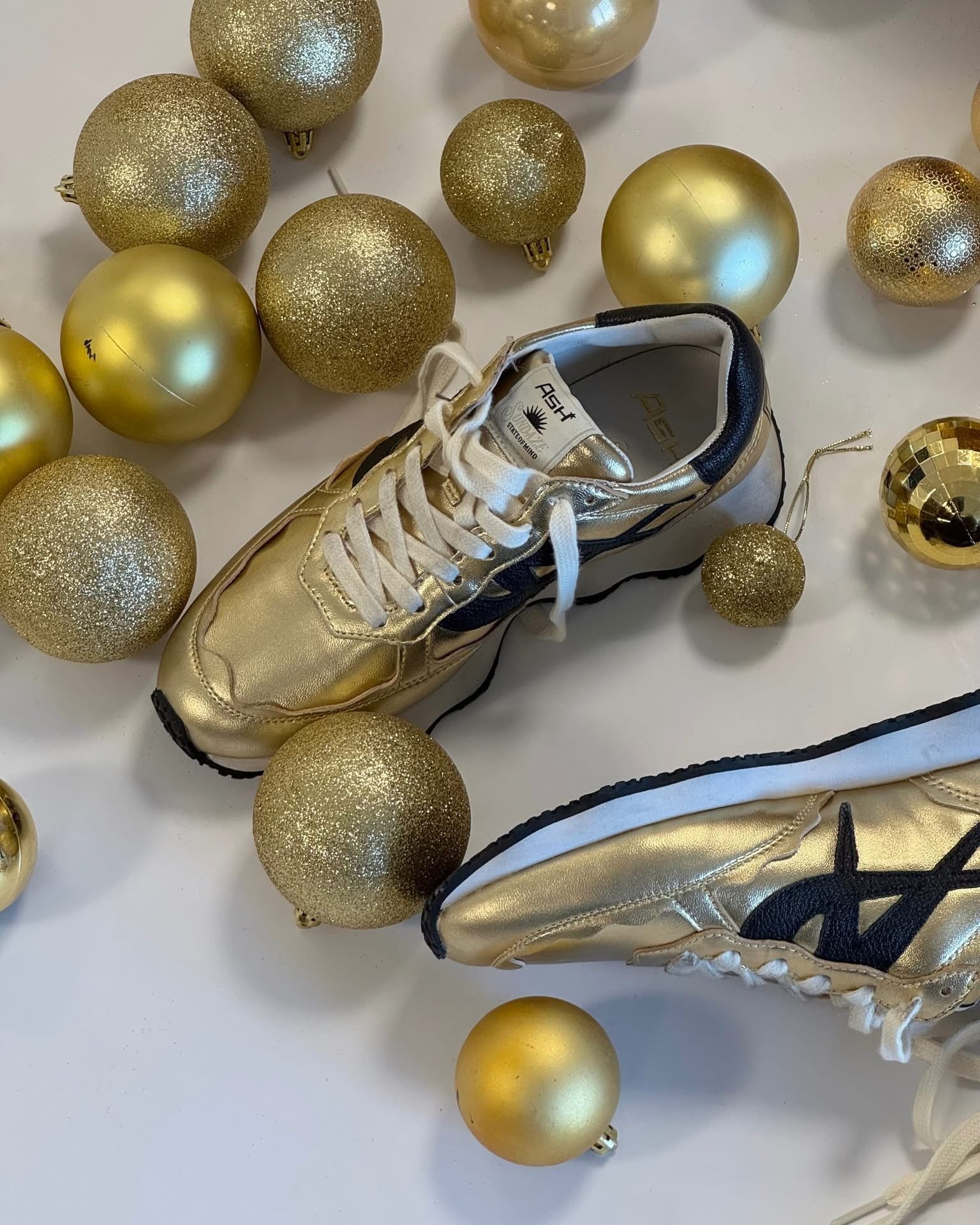 Baskets Ash Sunstar Luxor Gold - L'adresse Corte