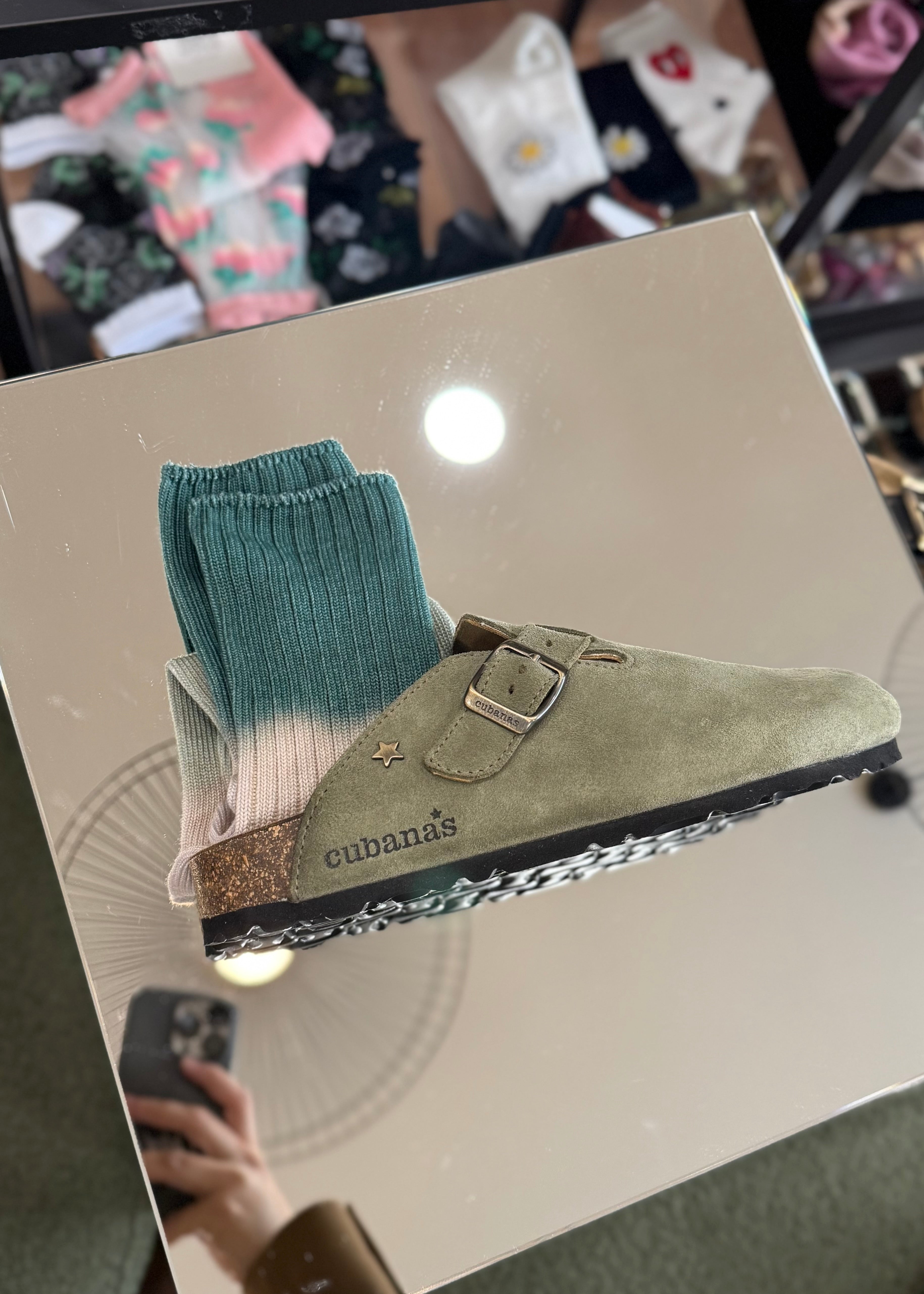 7DAYSSOCKS - Chaussettes de sport Crew Tie-dye Style 3 7DAYSSOCKS