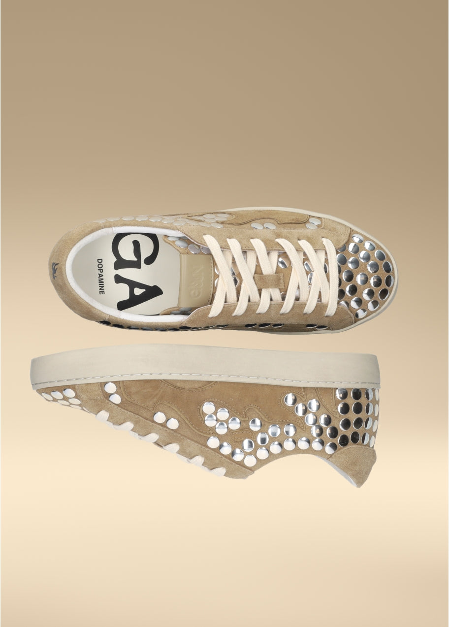 Baskets Gamin Dopamine Camel L'adresse Corte