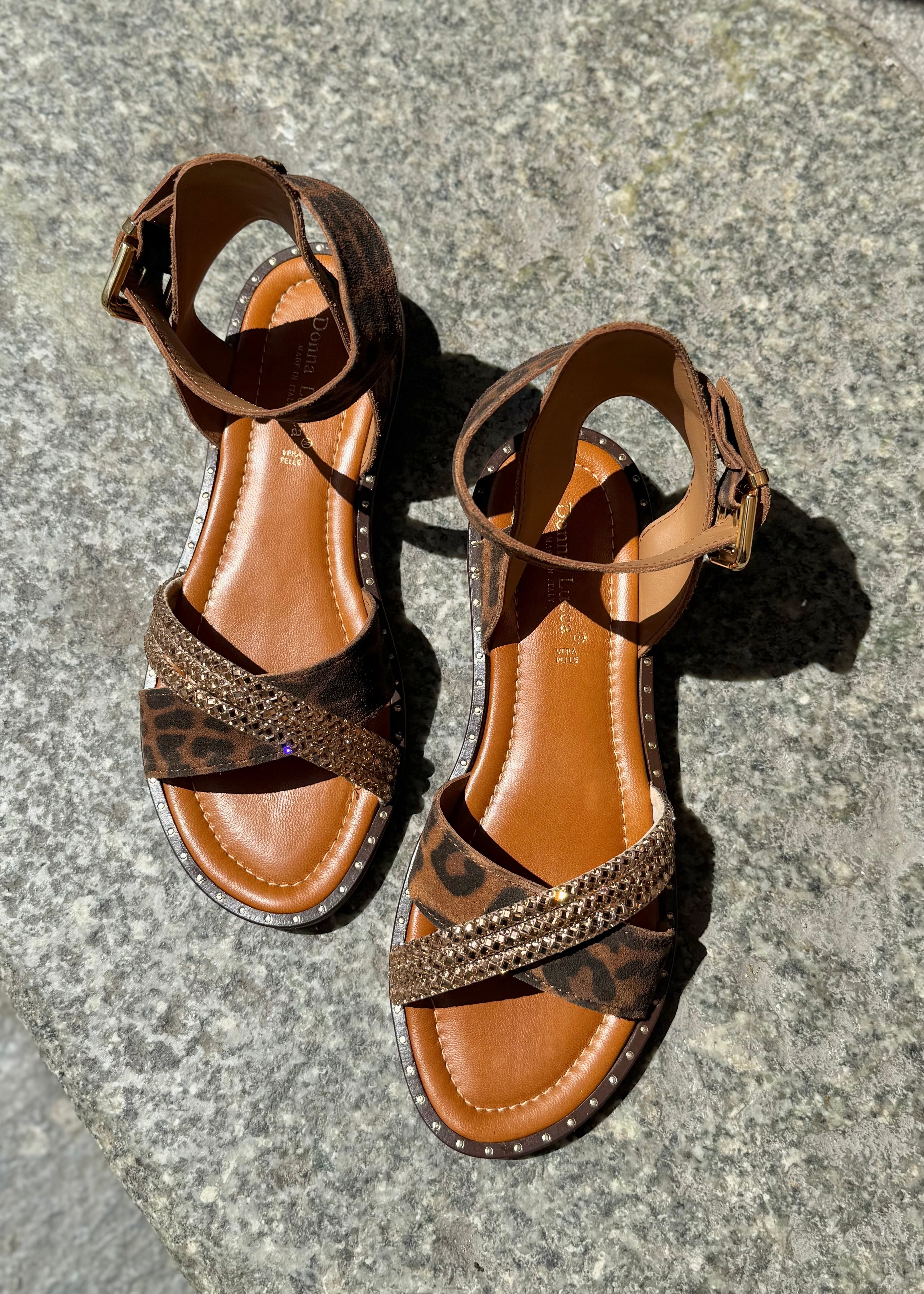 Sandales Donna Lucca 1679 Léo/Strass Donna Lucca