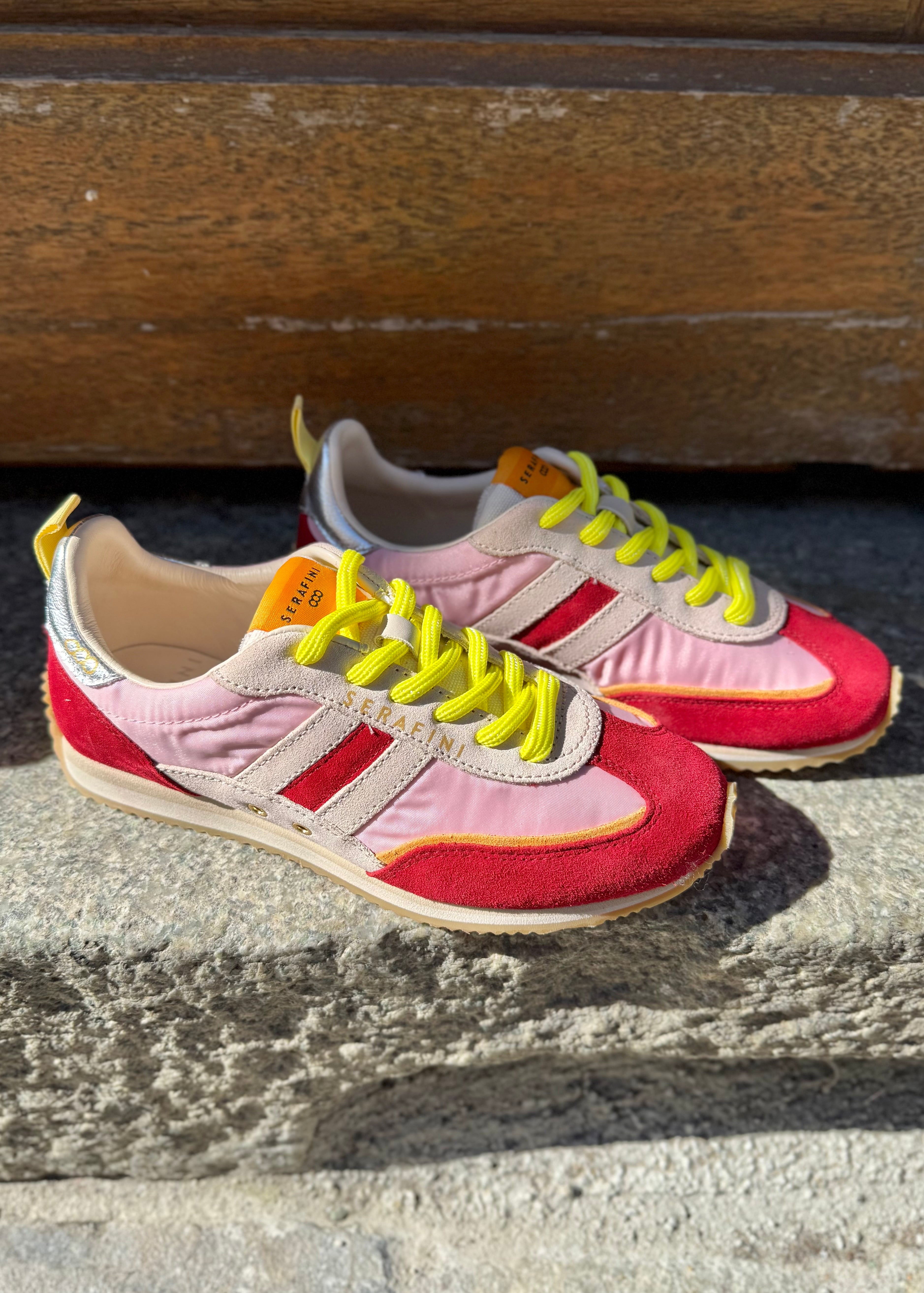 Baskets Serafini Lady D. Red/Pink - L'adresse Corte