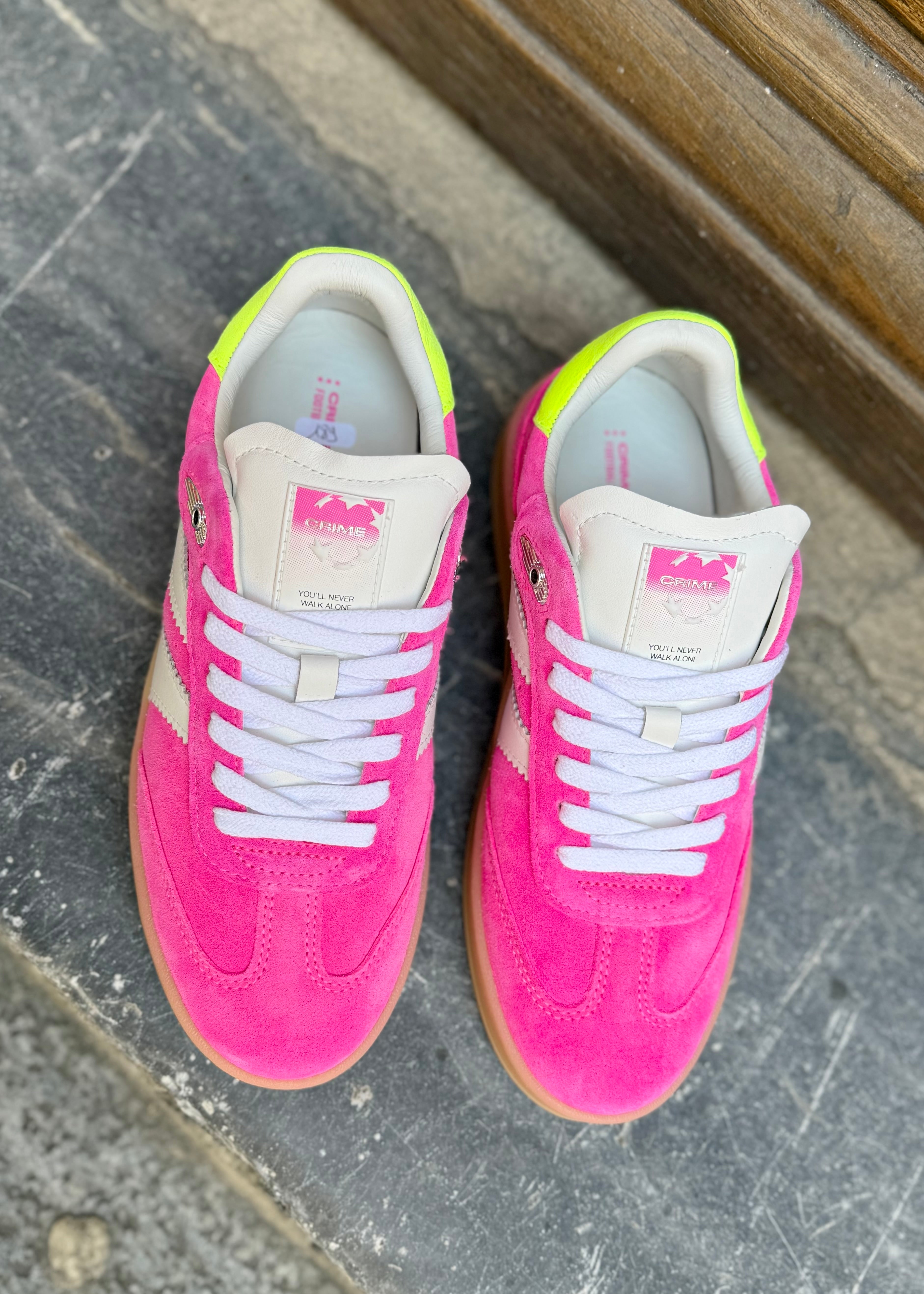 Baskets Crime London Wembley Pink - L'adresse Corte