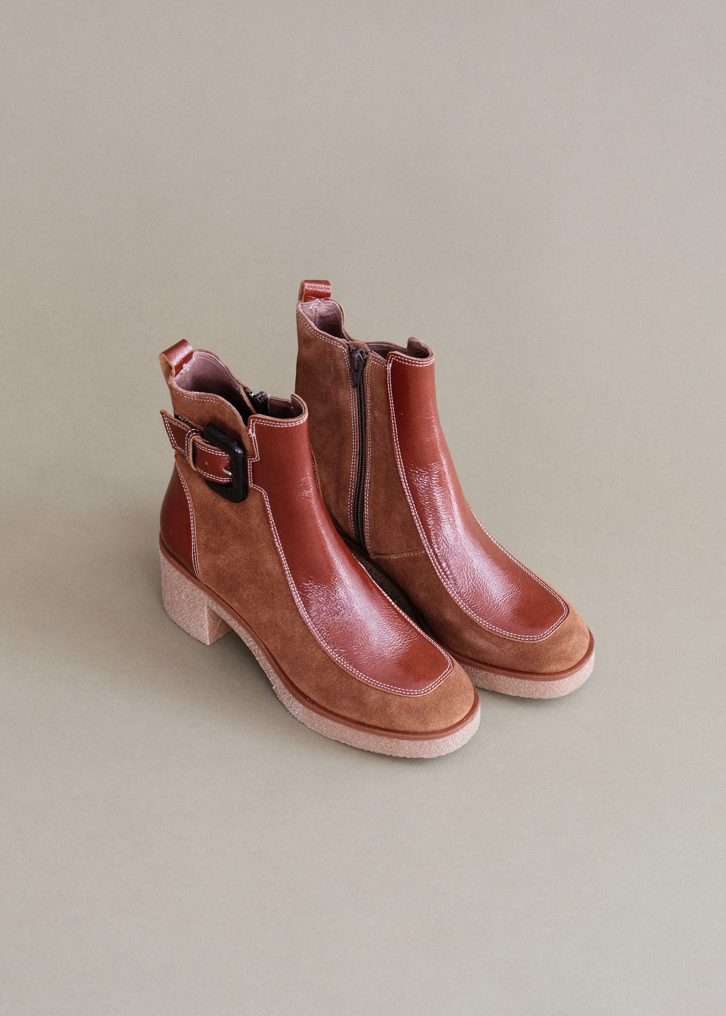 Bottines à talons MKD Emogi cognac Mkd by Minka design