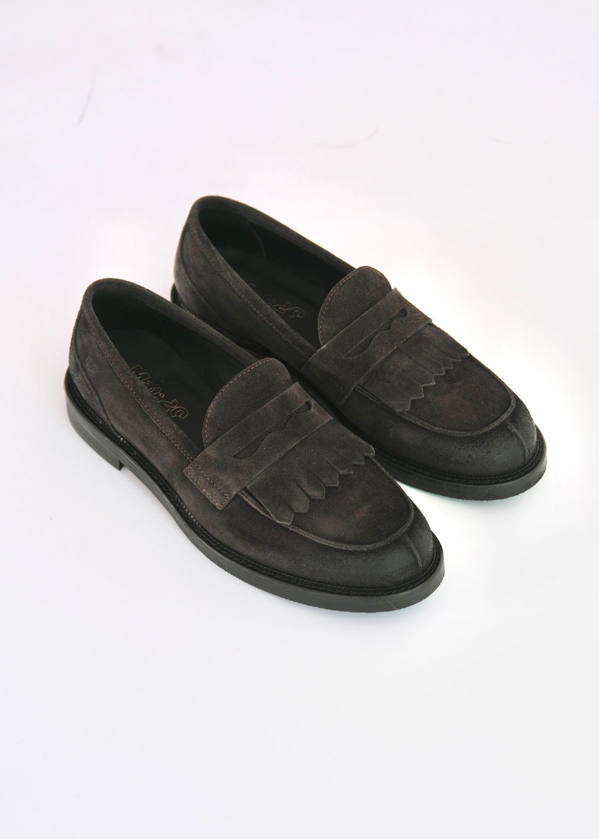 Mocassins Mat:20 9030 suède carbone