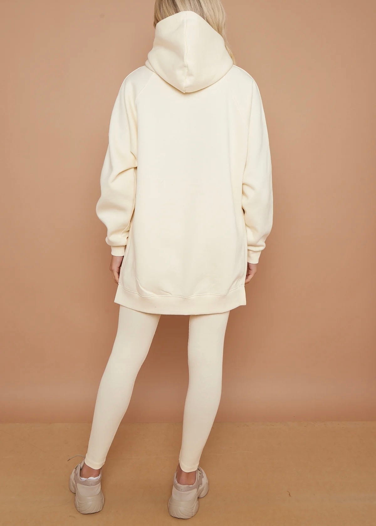 Ensemble oversized Sweat/legging écru - L'adresse Corte