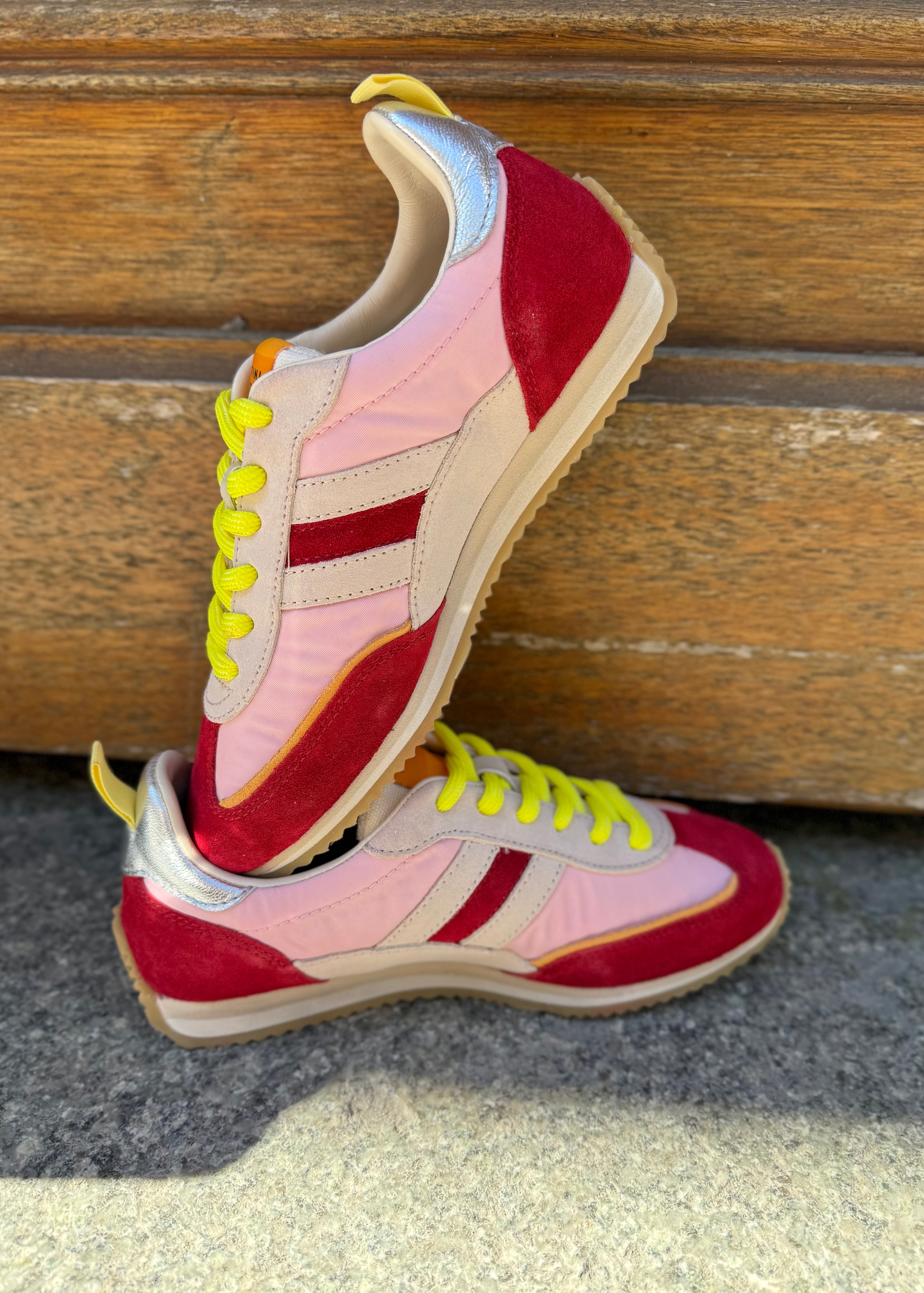 Baskets Serafini Lady D. Red/Pink - L'adresse Corte