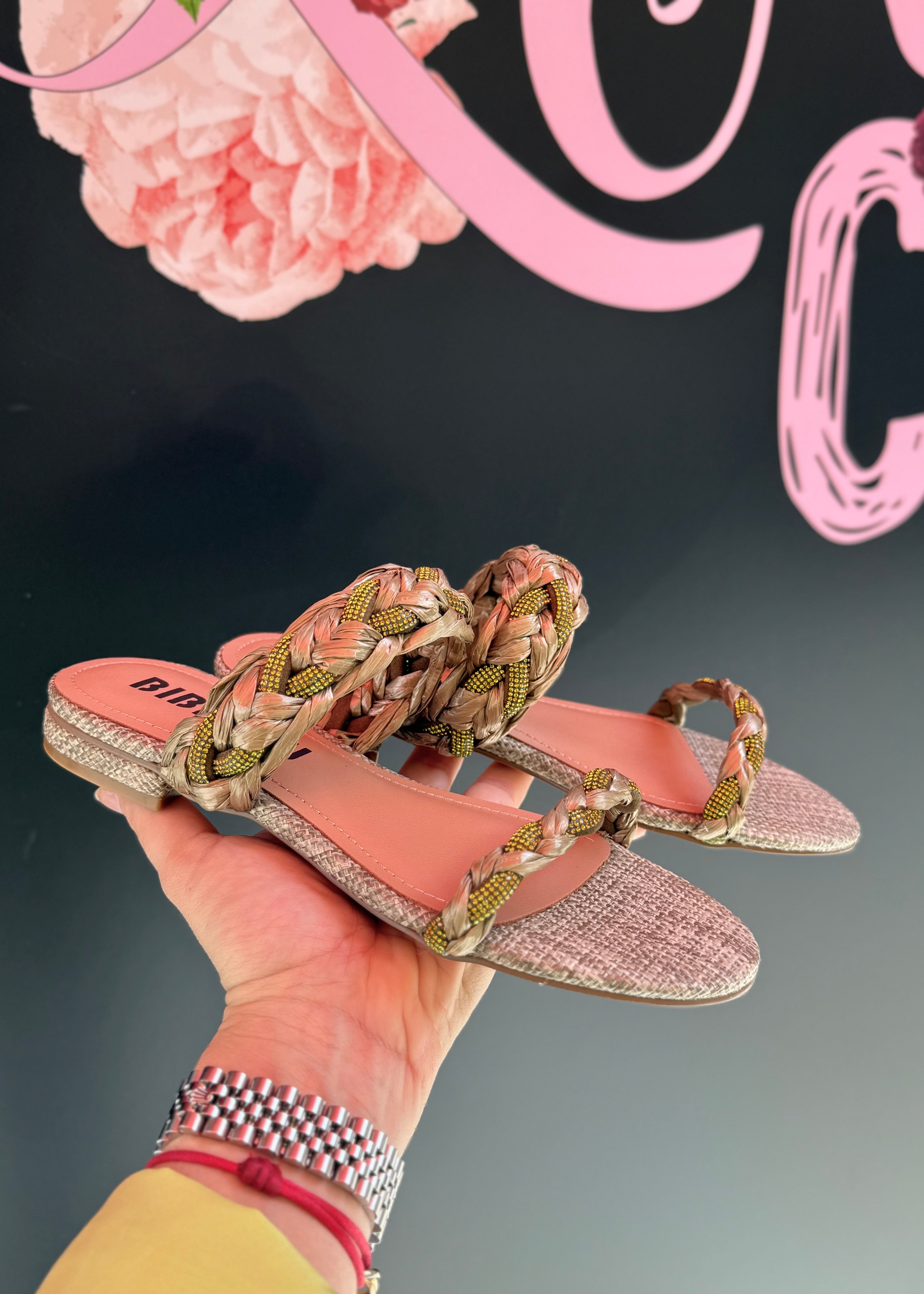 Sandales Bibi Lou Maé Raphia/Kaki Bibi Lou