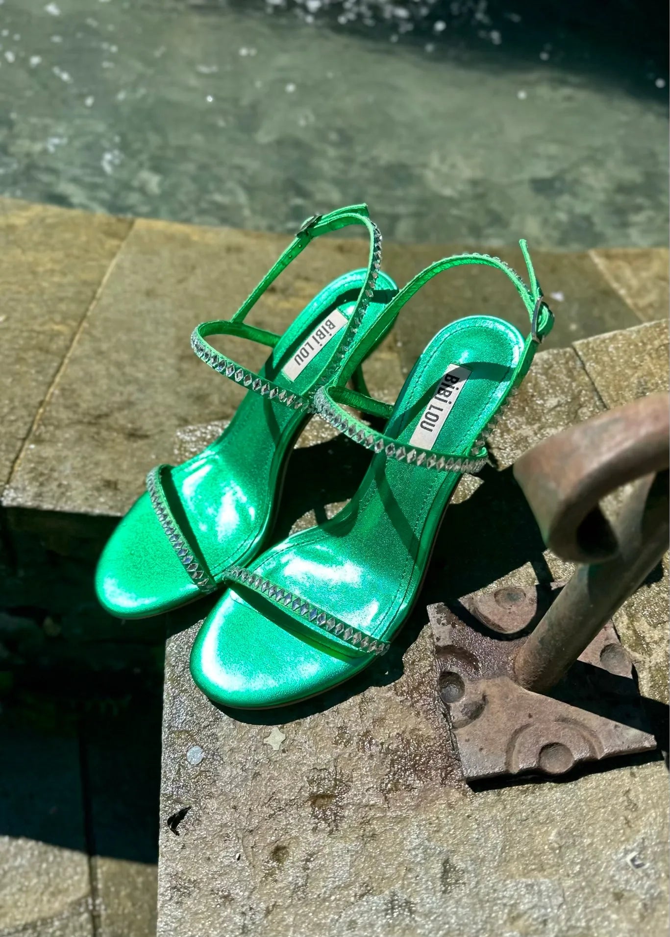 Sandales à talons Bibi Lou Karina Verde