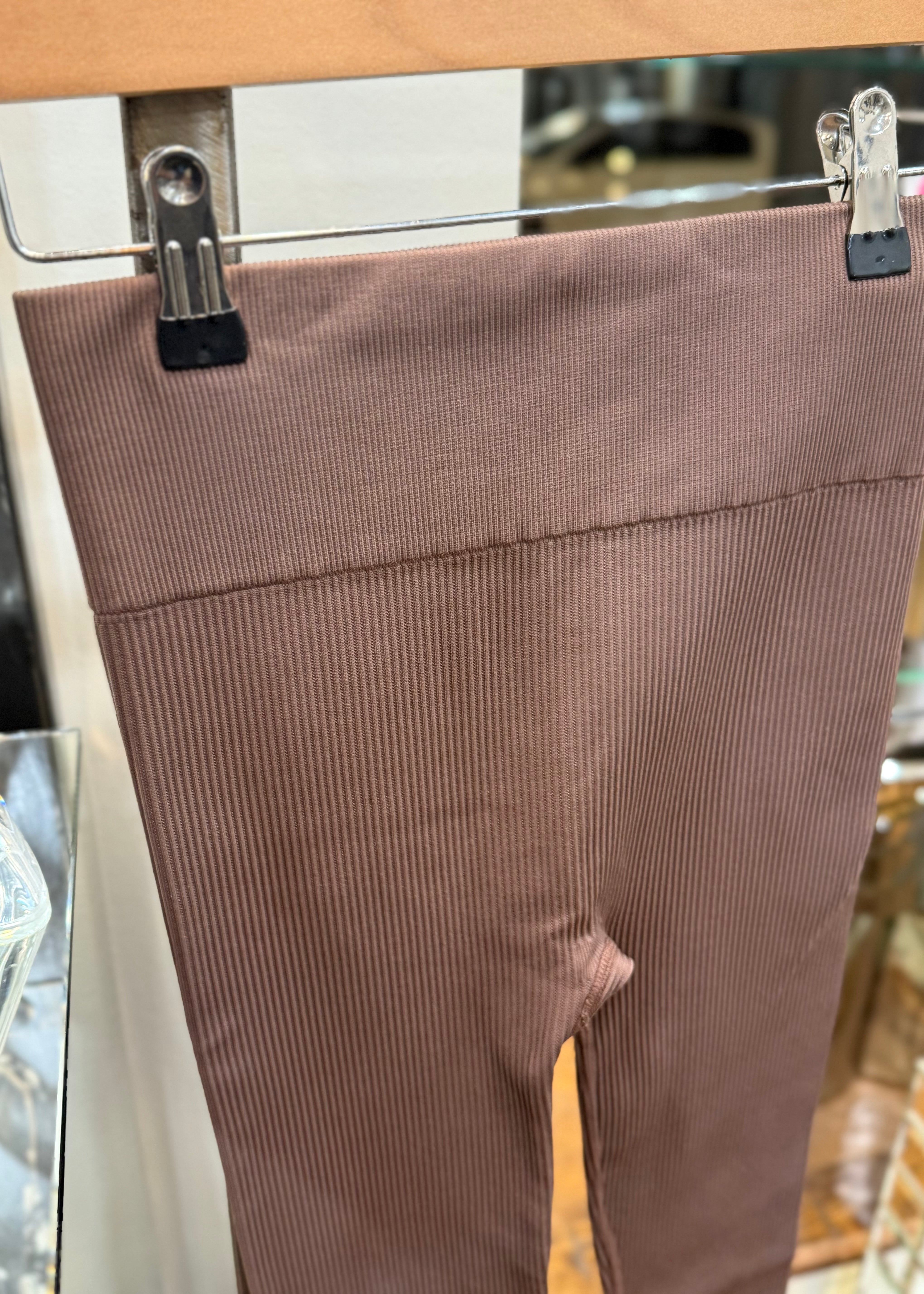 Legging de yoga Ribs SIAWEAR COFFEE SIAWEAR