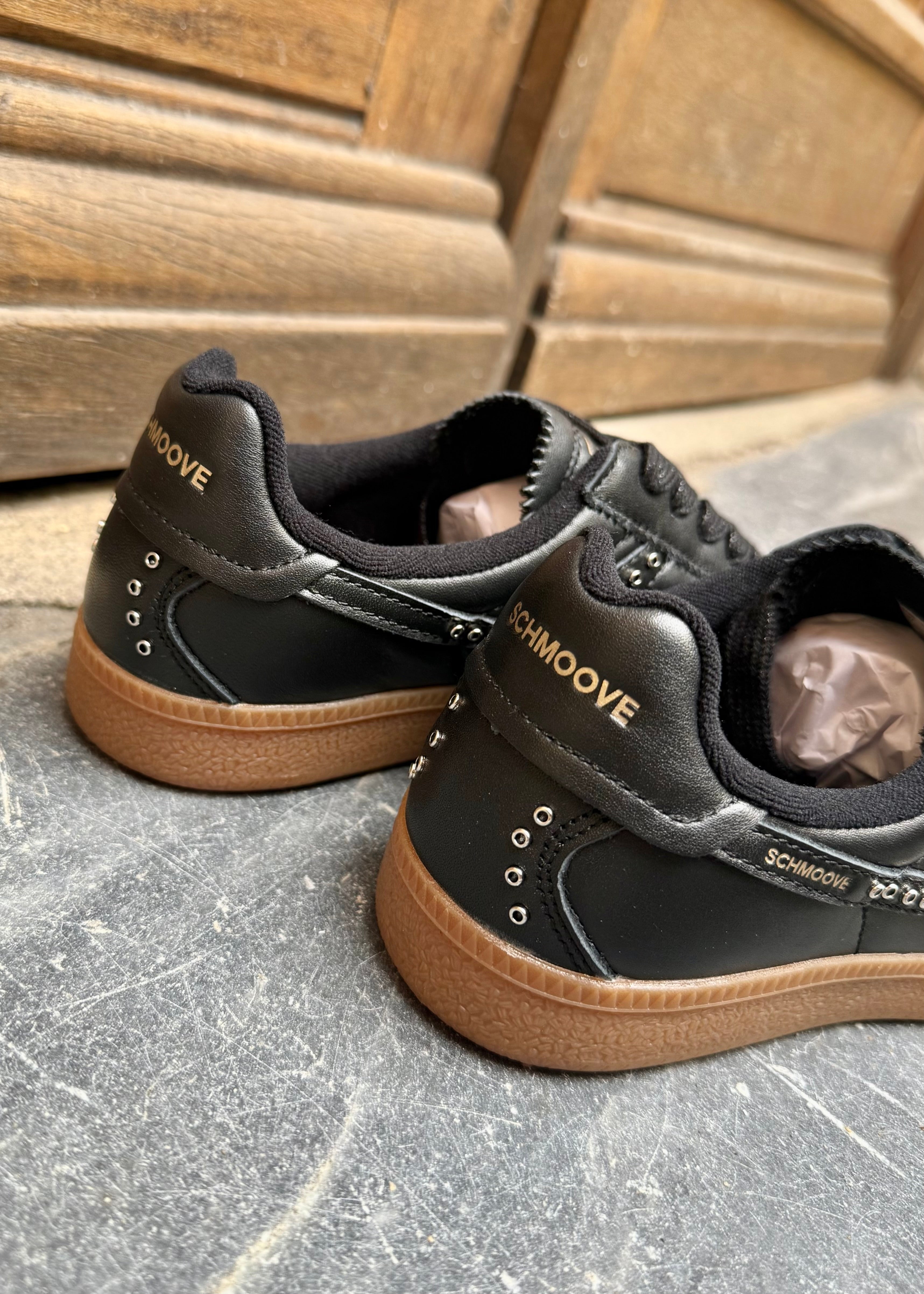Baskets Schmoove Sheffield Studs Noir Schmoove