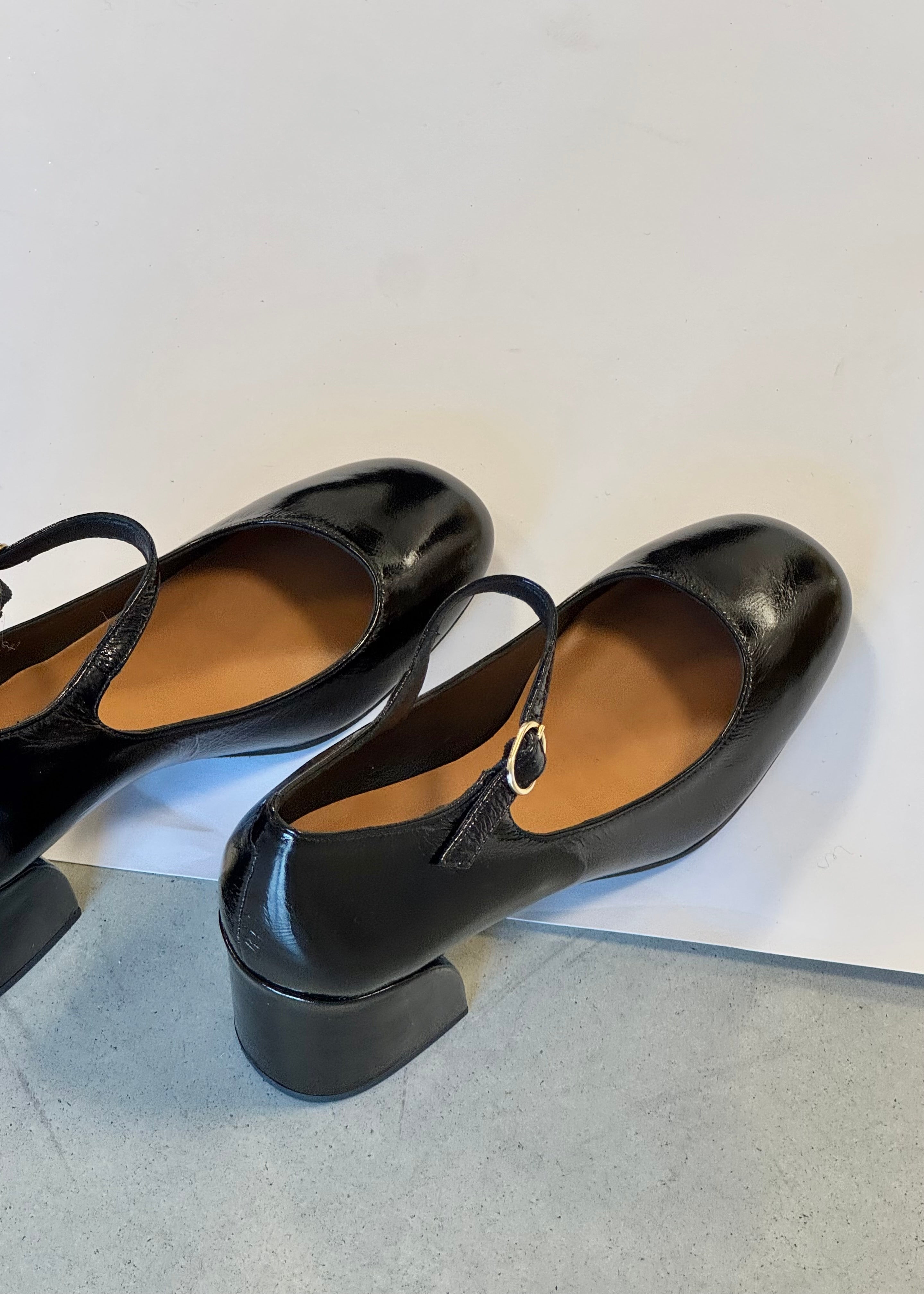 Babies à talons Billi bi A7448 Black - L'adresse Corte