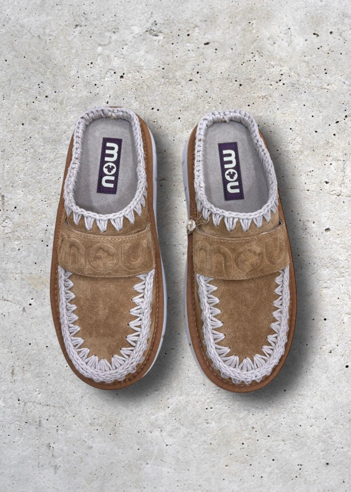 Sabots Mou Clog Bounce Cognac - L'adresse Corte