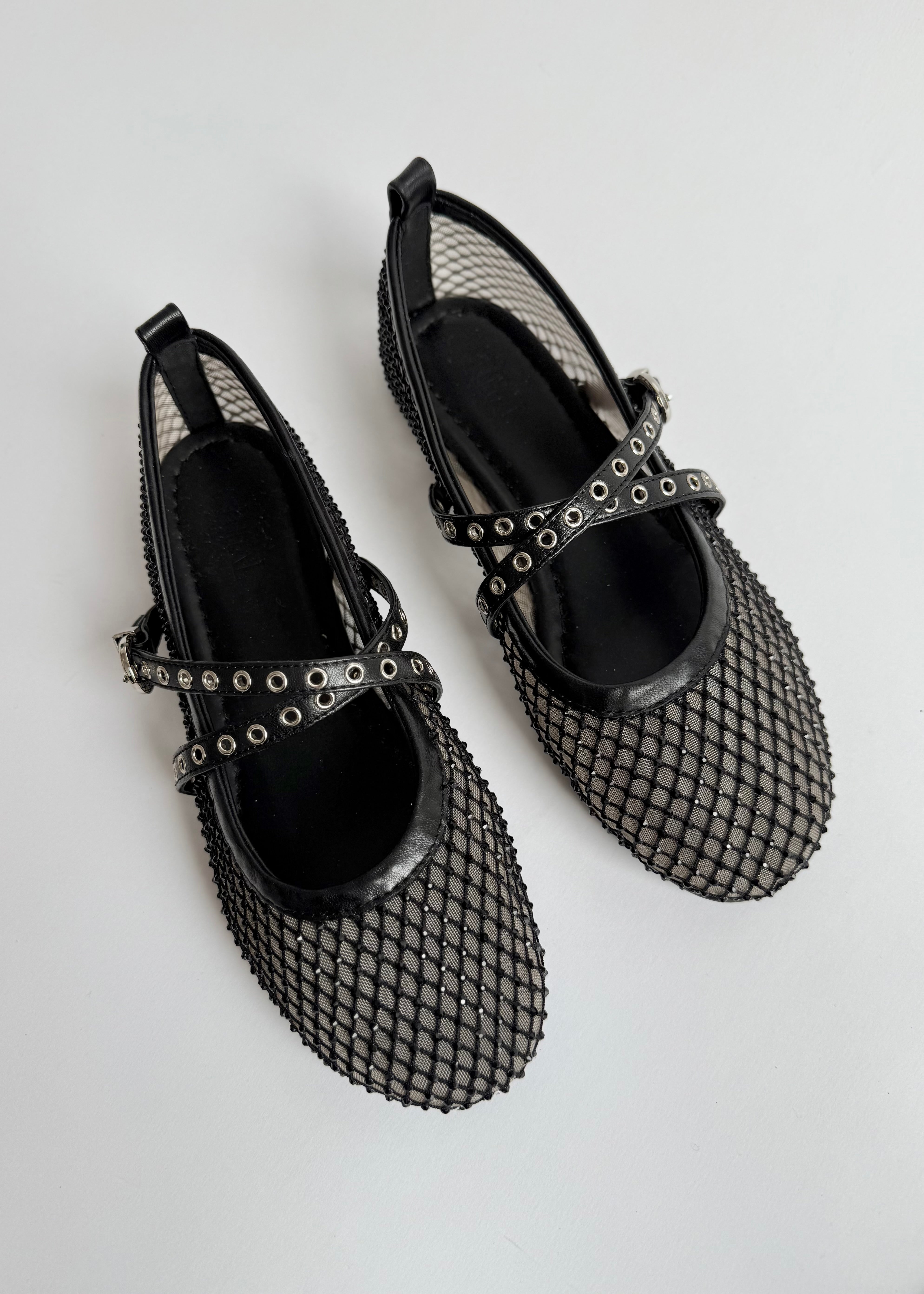 Ballerines Toral Vilma Black patent - L'adresse Corte