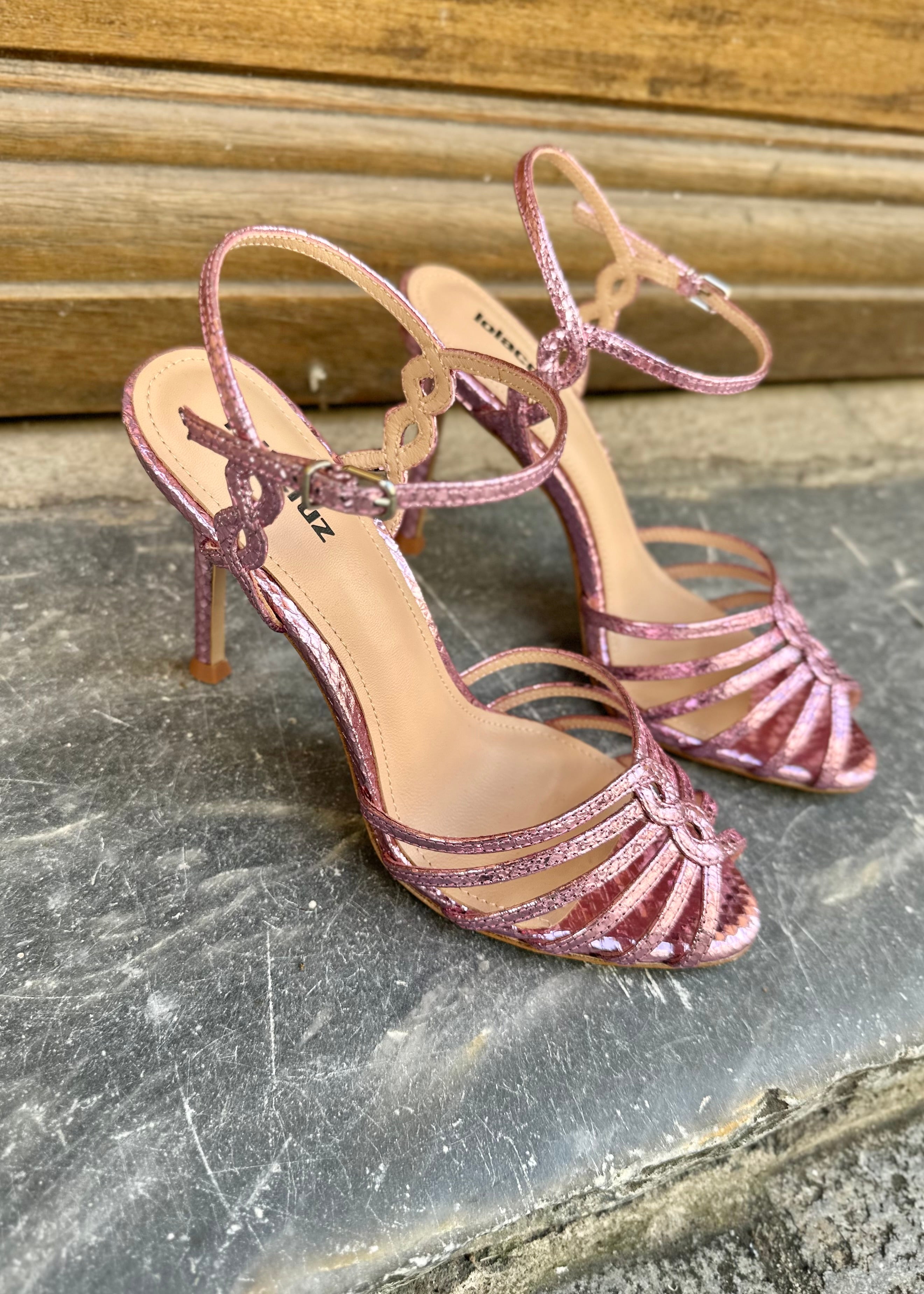 Sandales à talons Lola Cruz Tango 95 Pink Lola Cruz