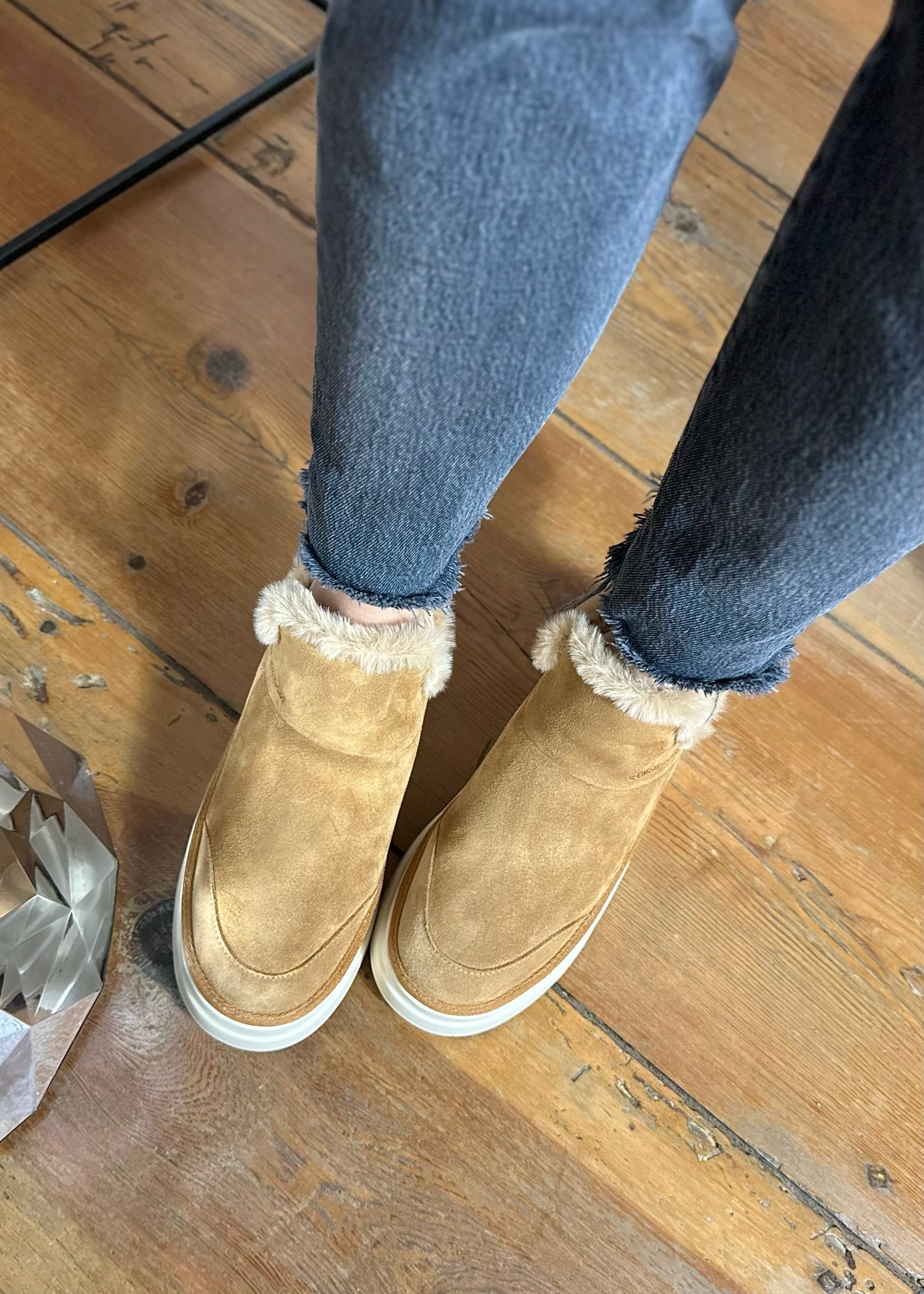 Boots Crime London Snooze cognac - L'adresse Corte