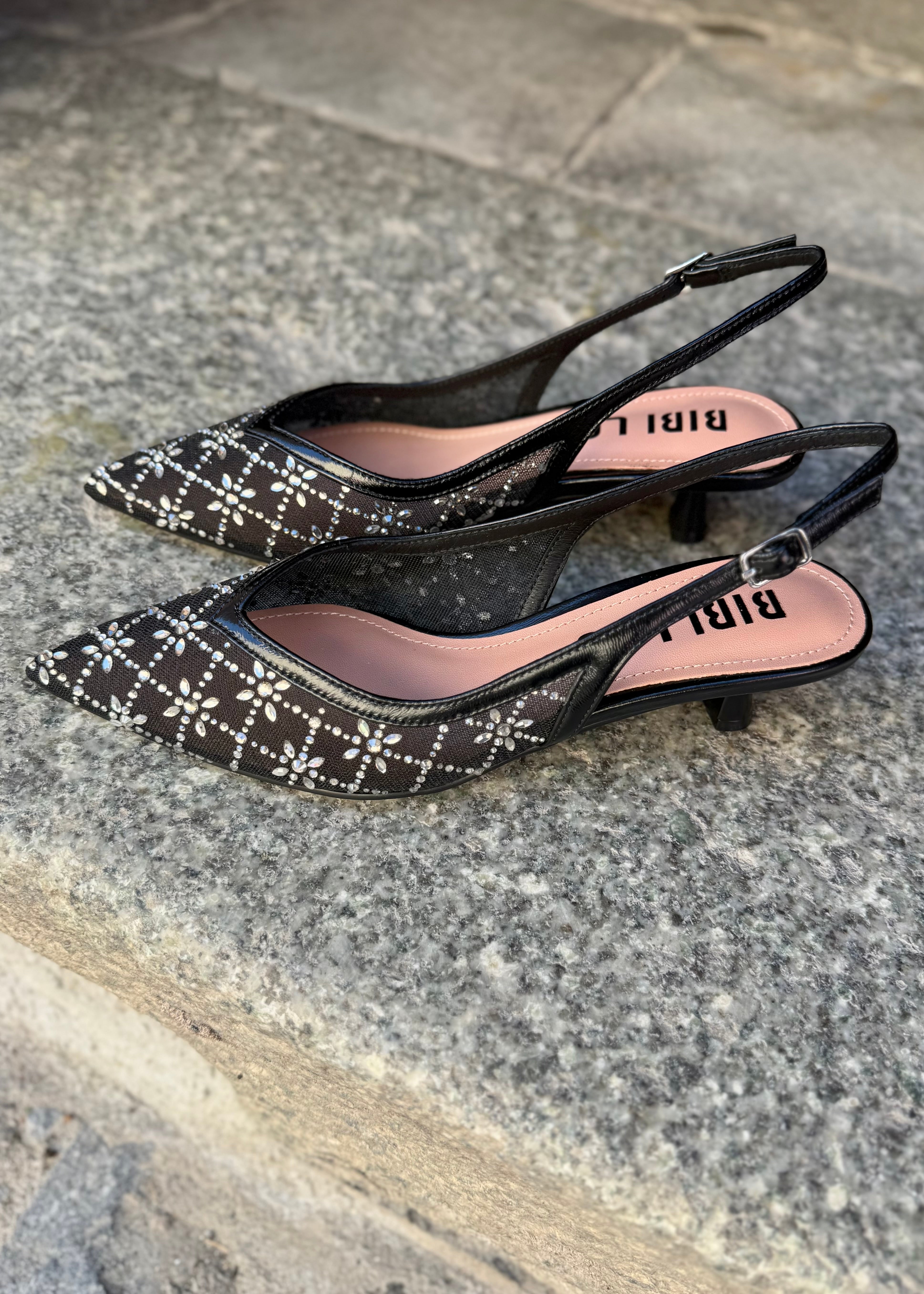 Slingbacks à talons Bibi Lou Helia nero Bibi Lou