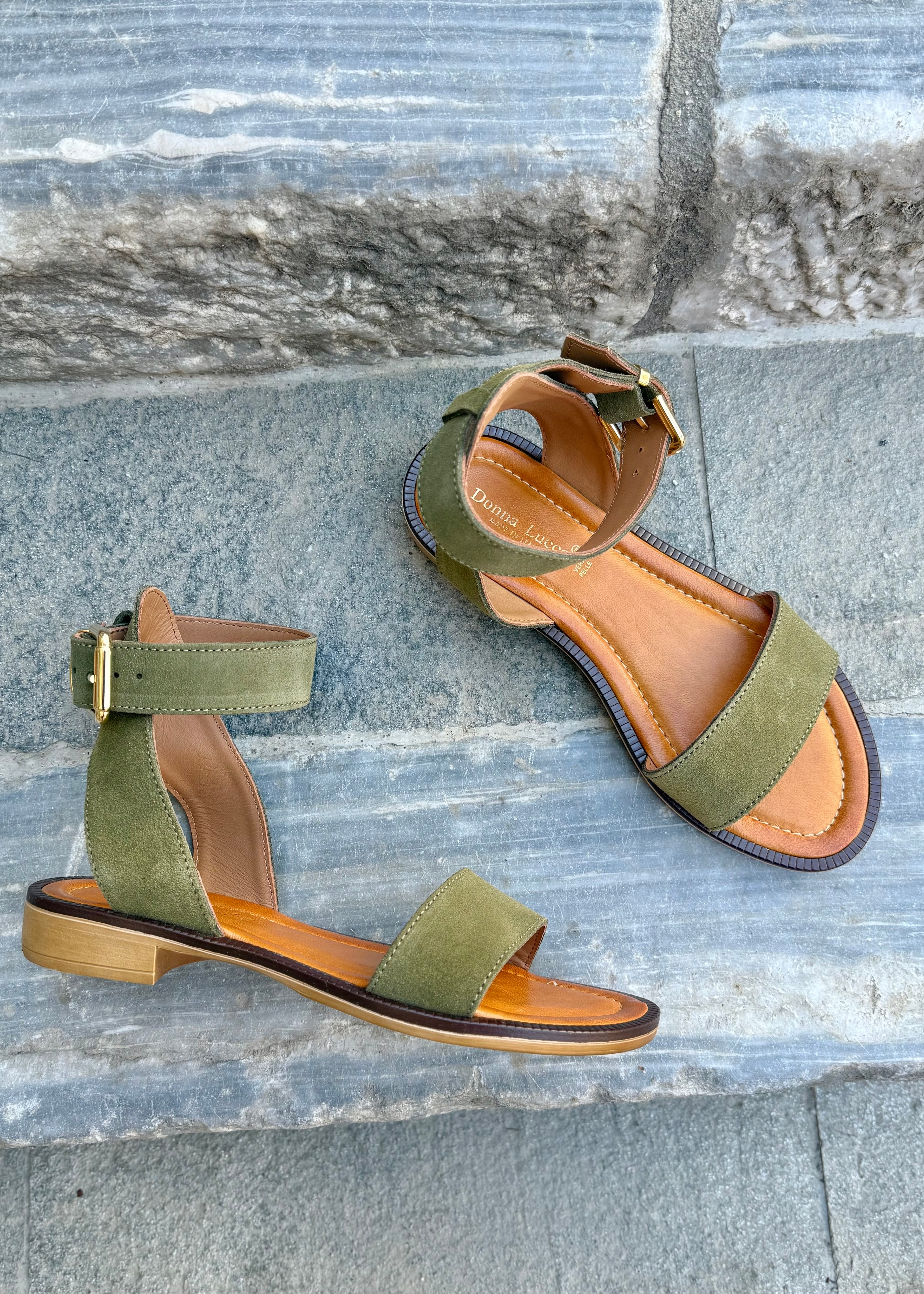 Sandales Donna Lucca 1240 Kaki Donna Lucca