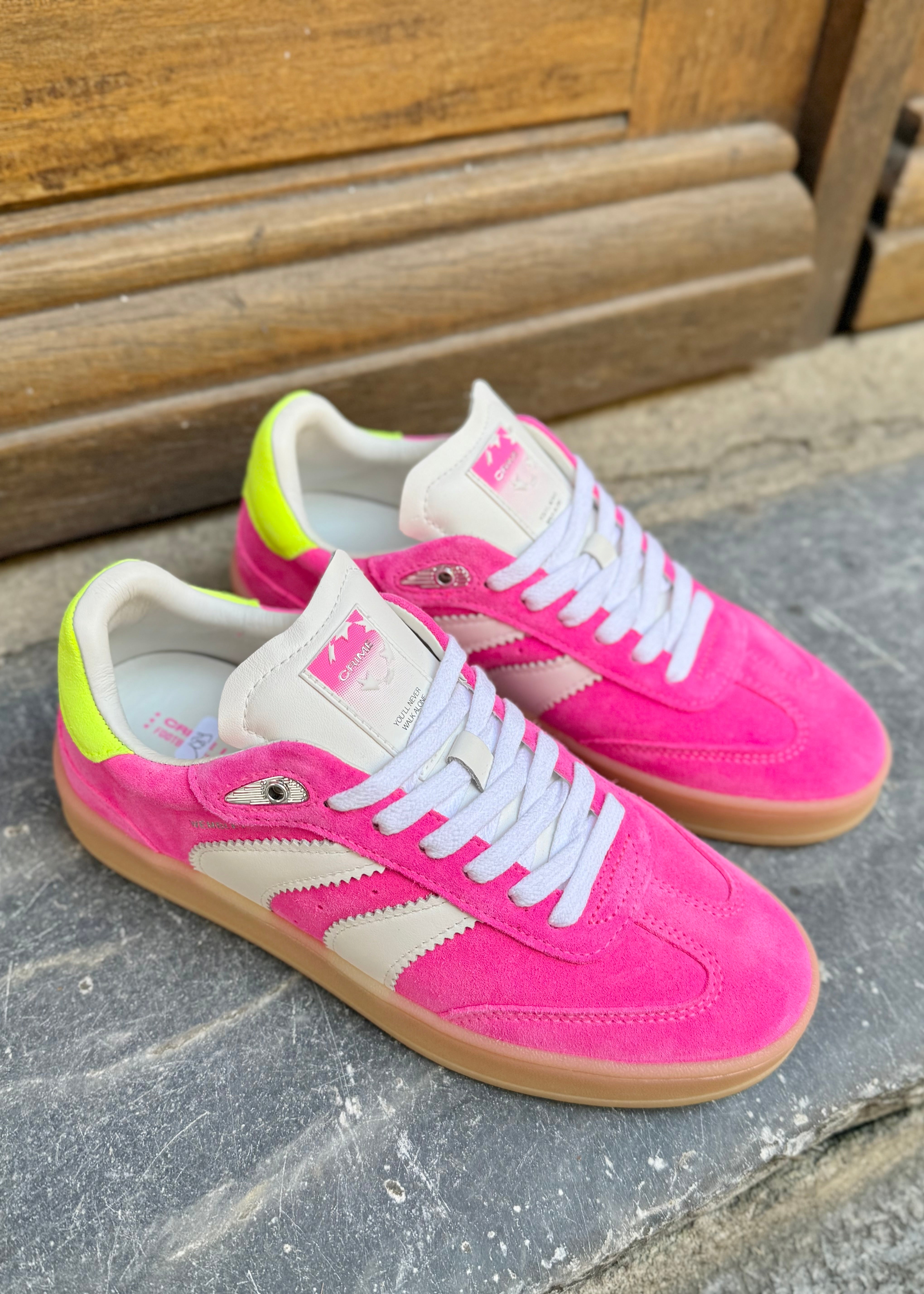 Baskets Crime London Wembley Pink - L'adresse Corte