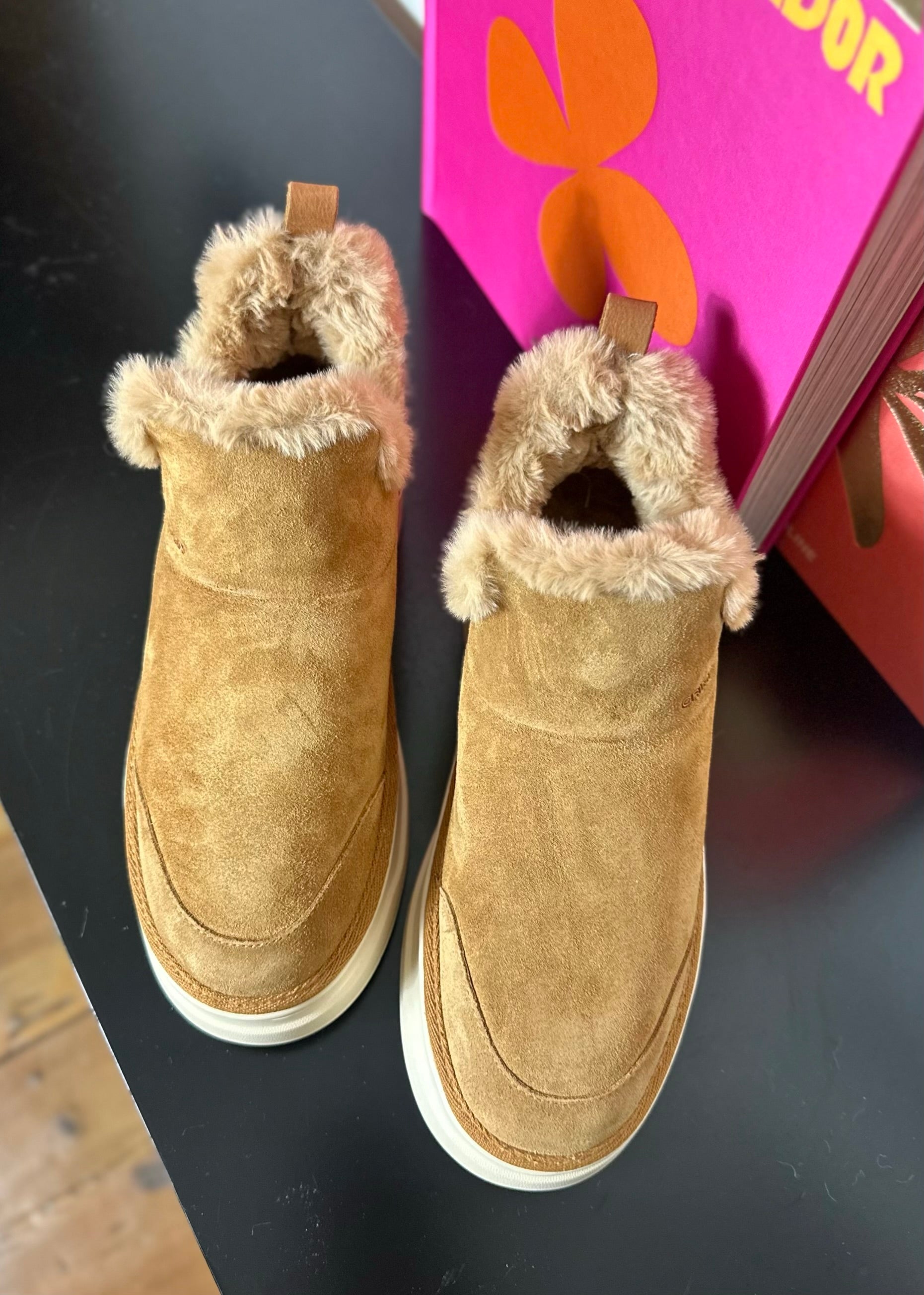 Boots Crime London Snooze cognac - L'adresse Corte