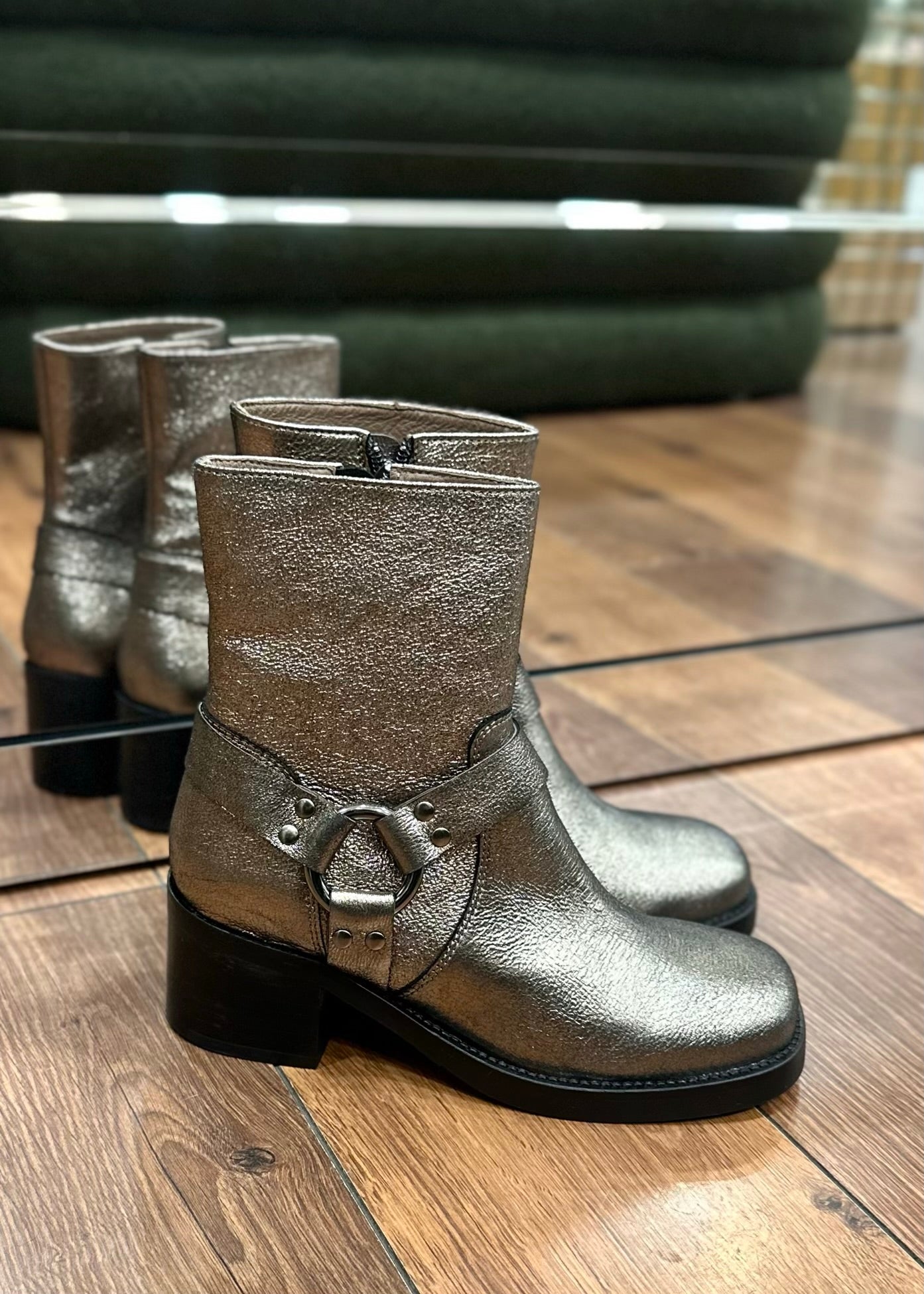 Bottines Minka Design Harley Iron - L'adresse Corte