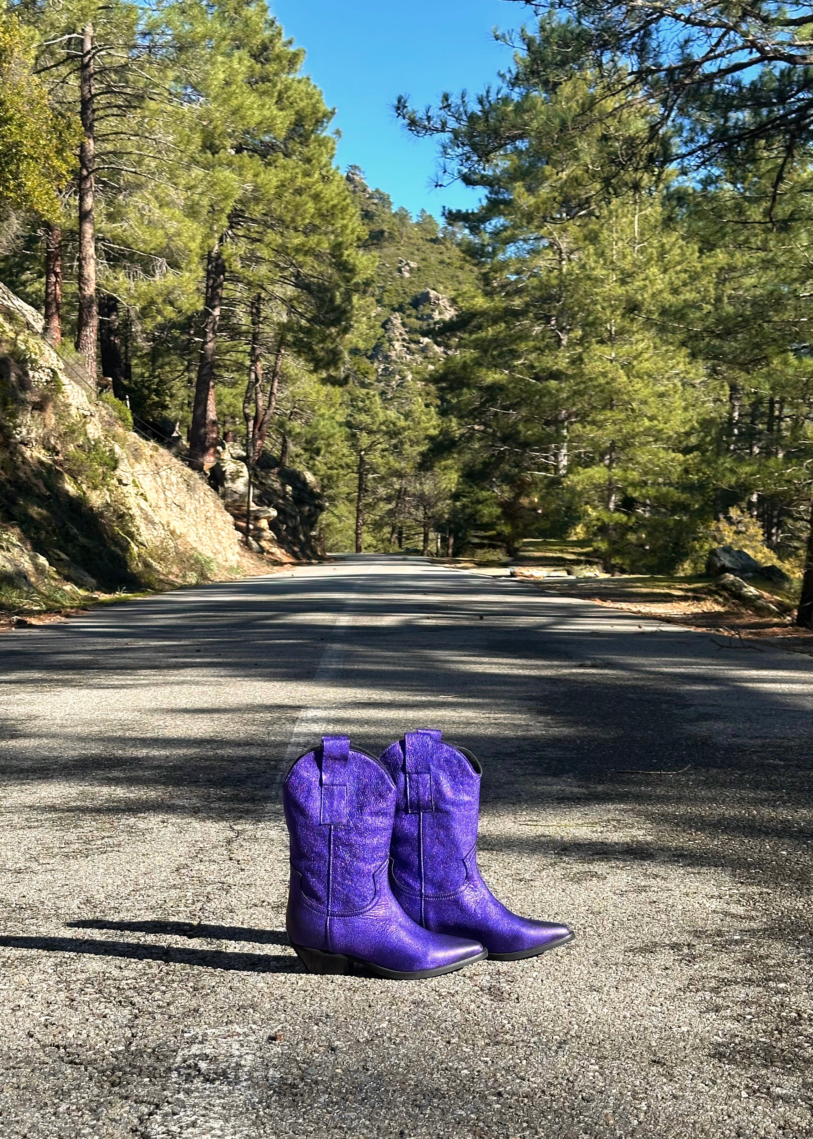 Bottines Semerdjian E739E33 Viola - L'adresse Corte