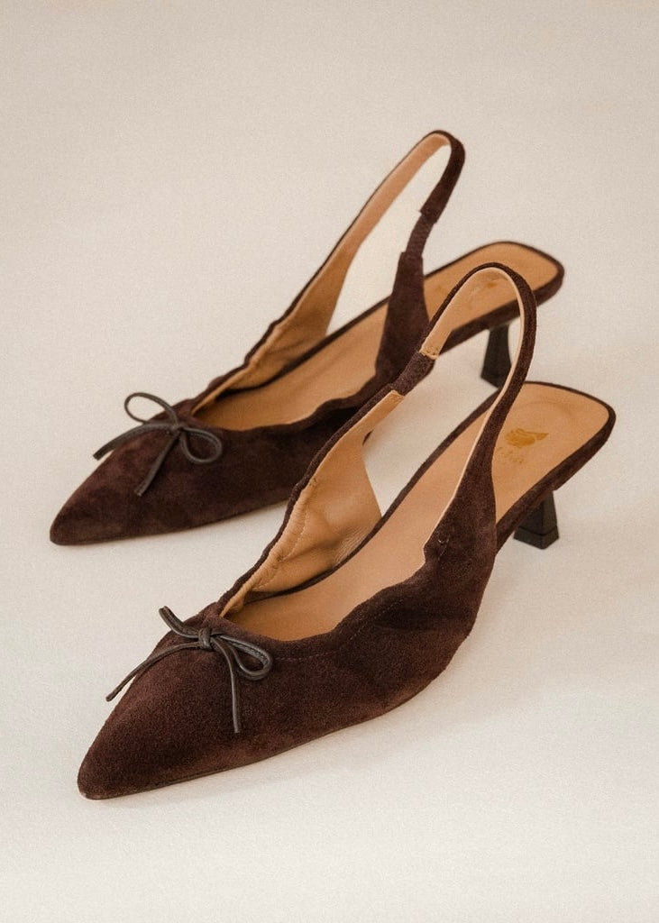 Escarpins Bobbies Gigi marron truffé Bobbies