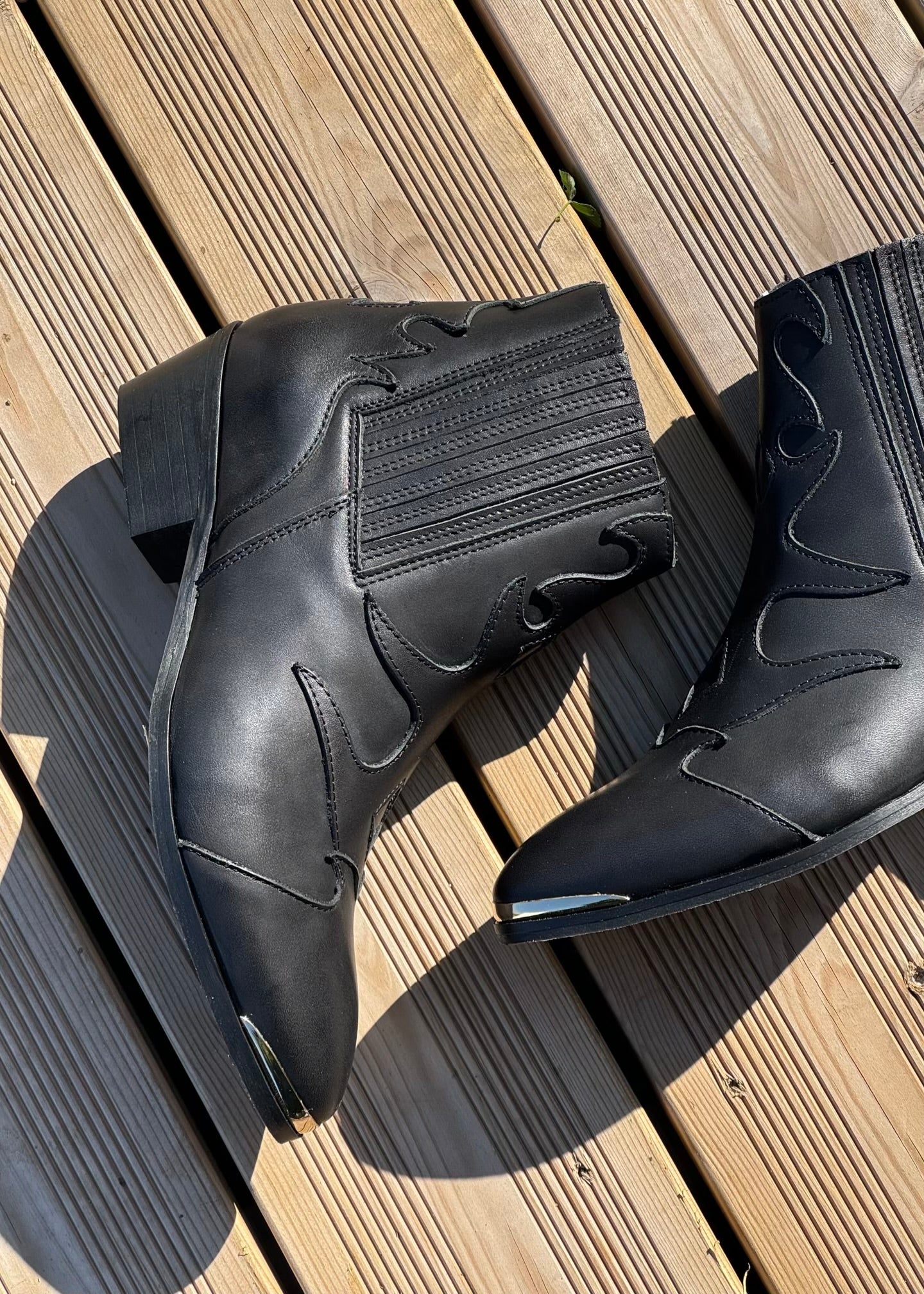 Bottines santiag Toral Sonia Nero - L'adresse Corte