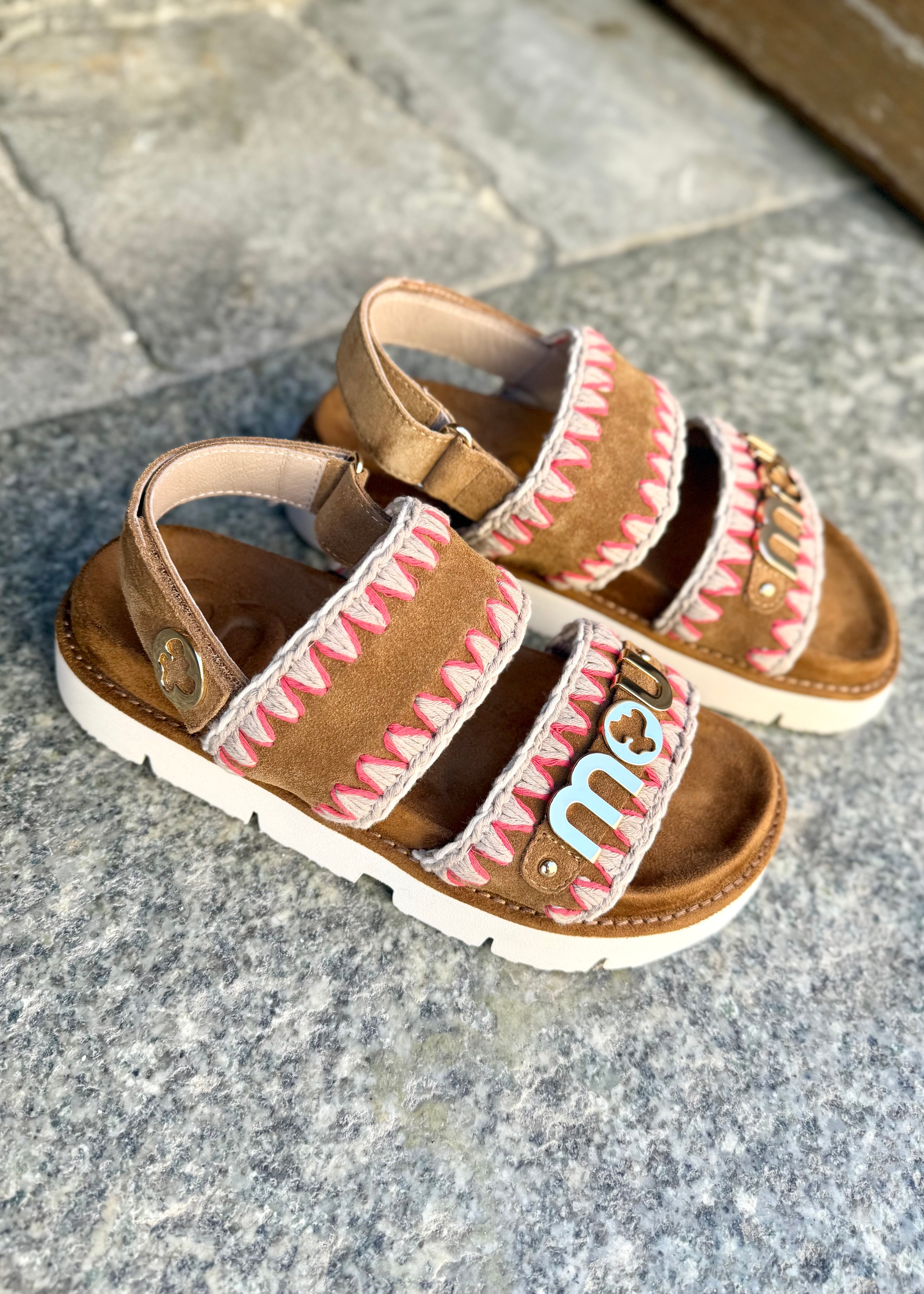 Sandales bio MOU Cognac Mou footwear