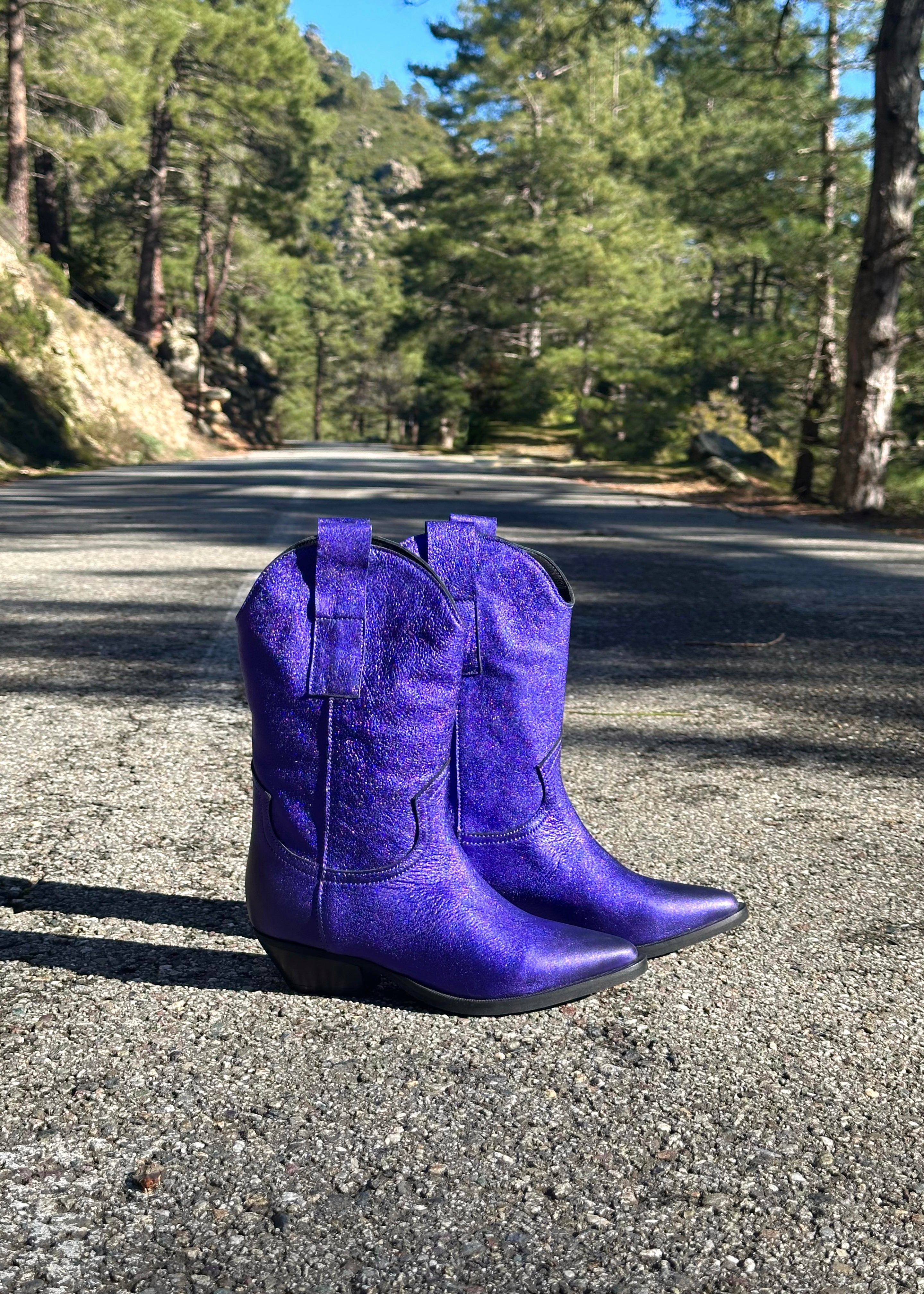 Bottines Semerdjian E739E33 Viola - L'adresse Corte