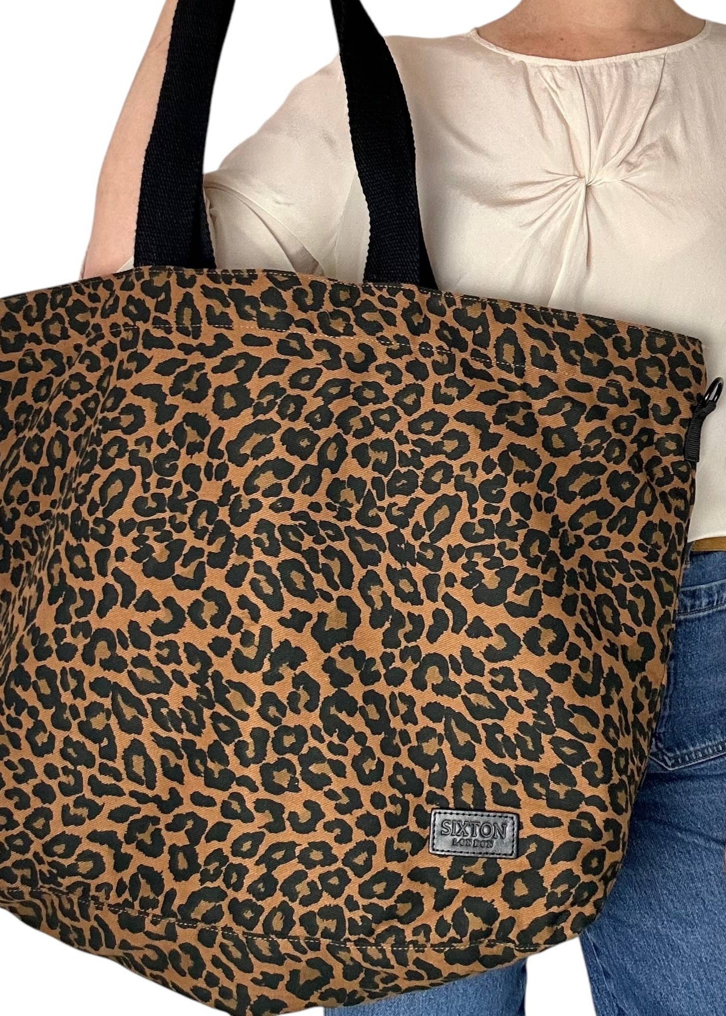 Maxi Sac Sixton London Léopard - L'adresse Corte