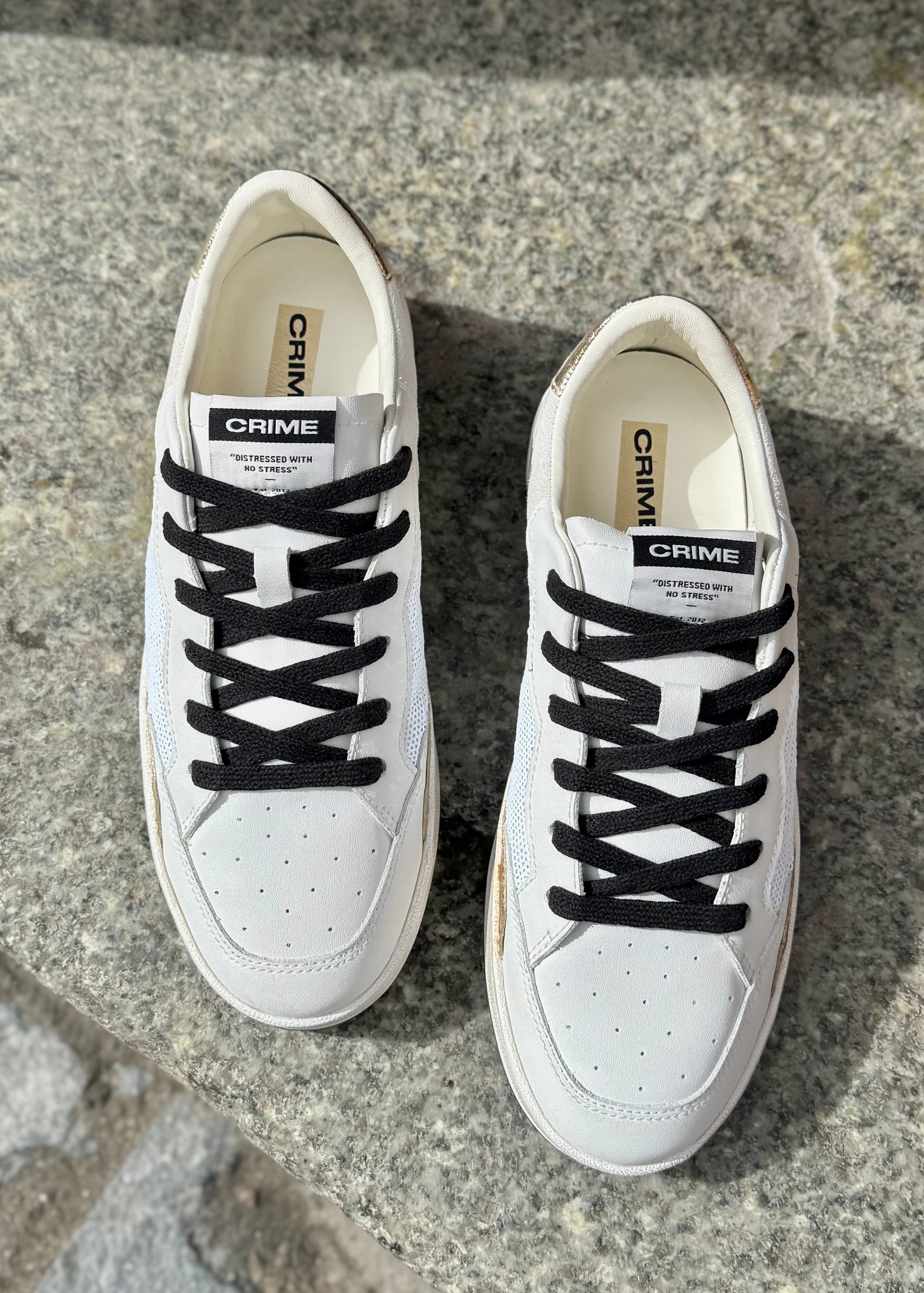 Baskets Crime London Chelsea Platinum - L'adresse Corte