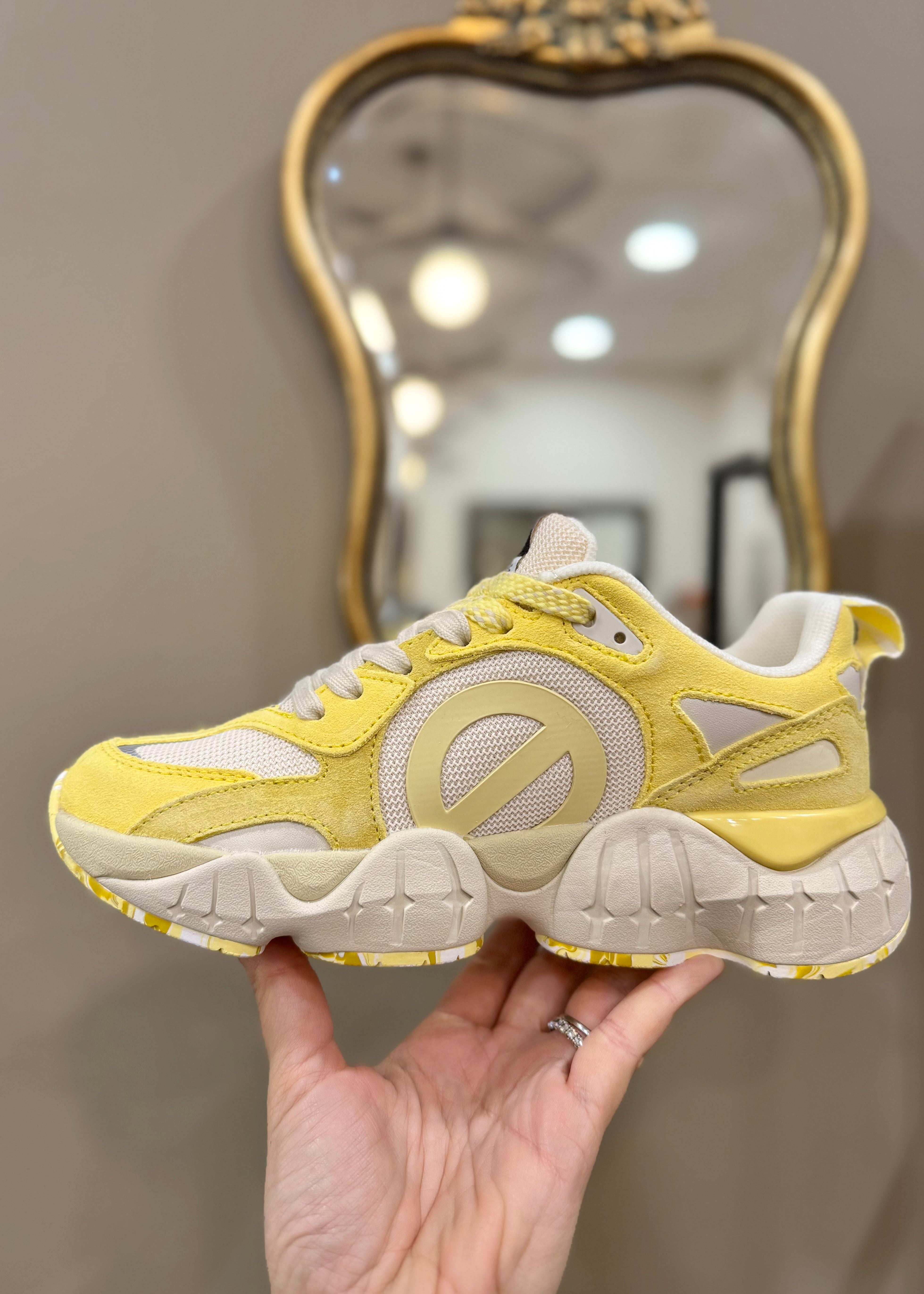 Baskets No name Krazee Runner Banana - L'adresse Corte