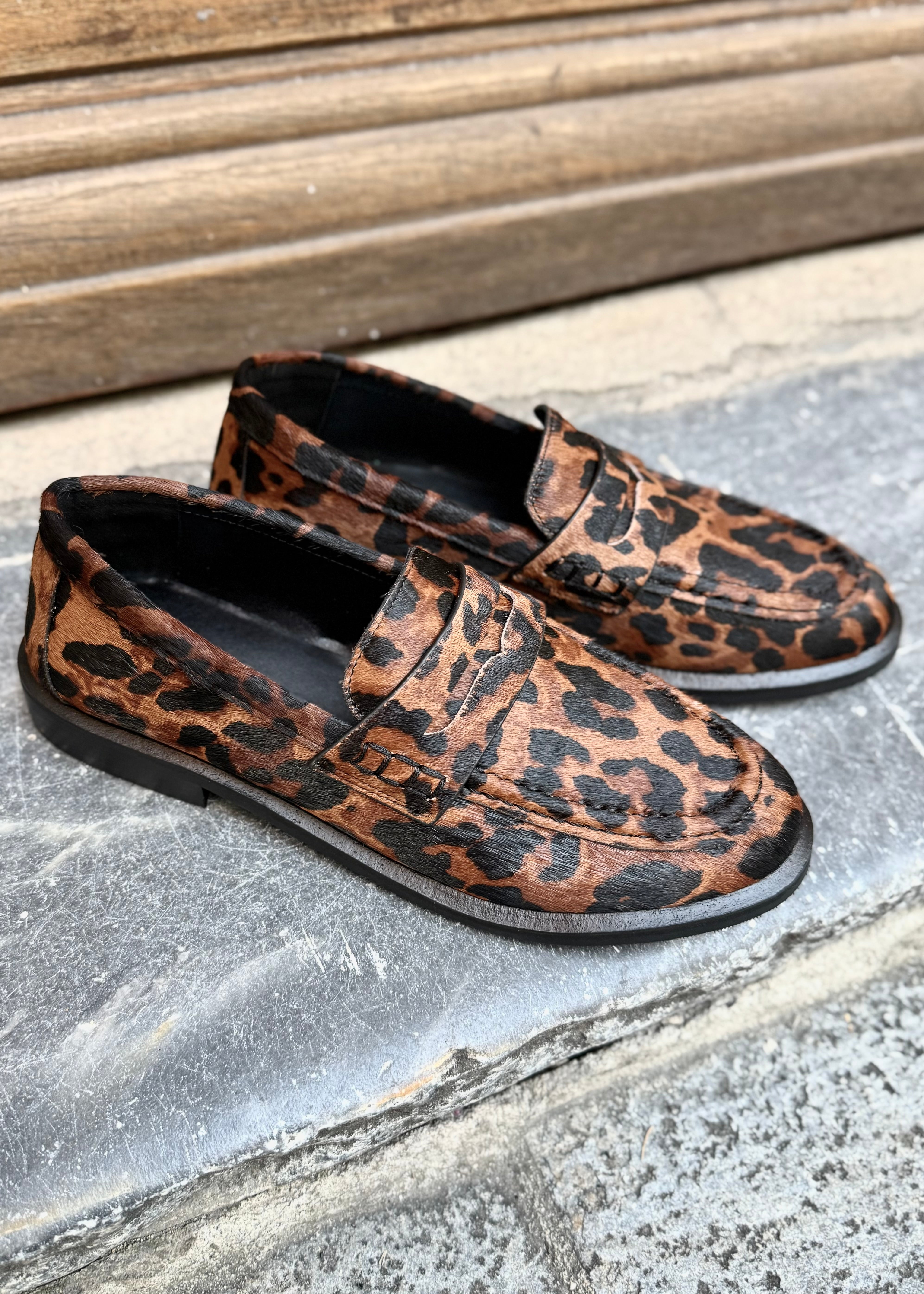 Mocassins Toral Nuru léopardo Toral