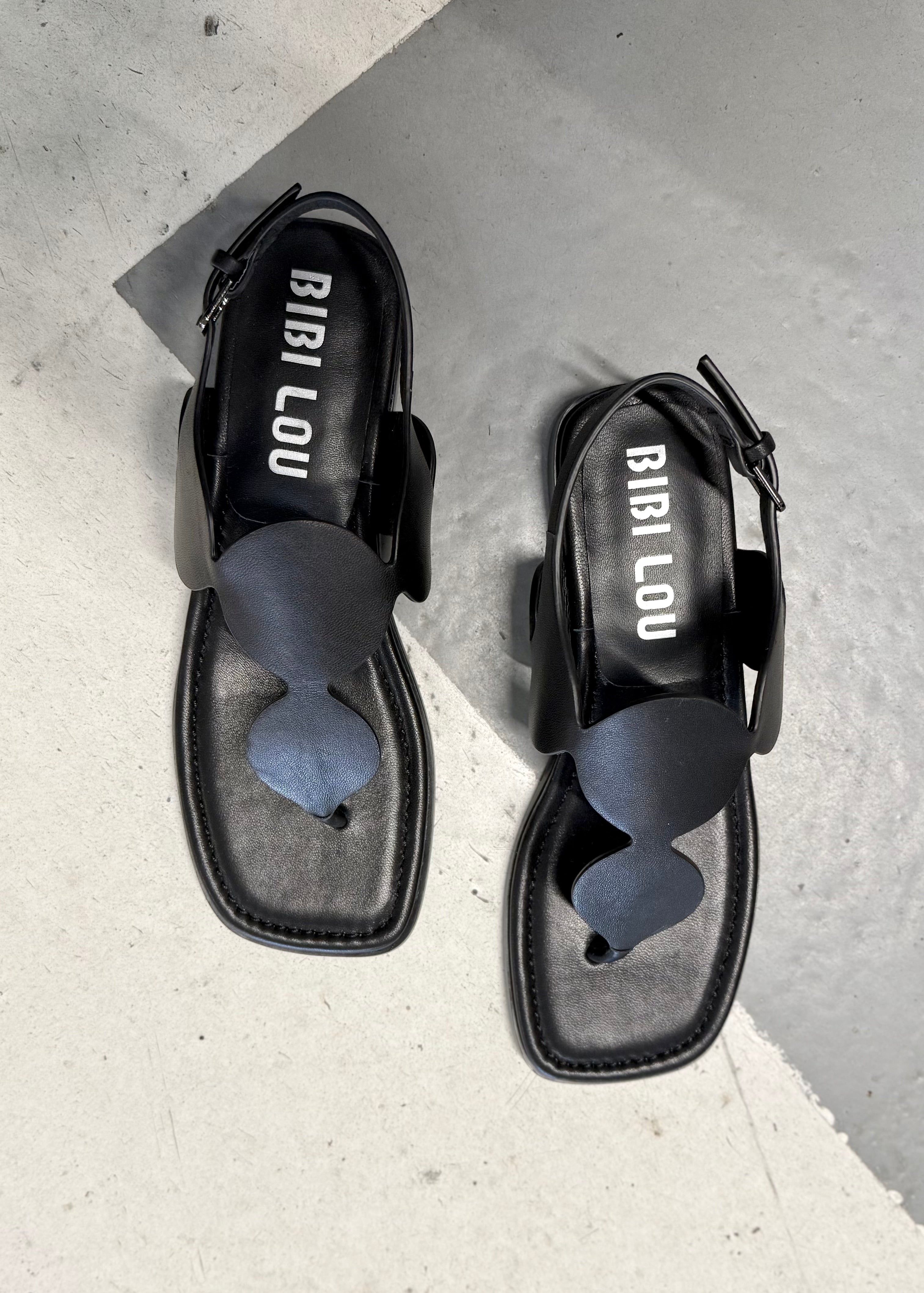 Sandales Bibi Lou Onami flat Nero Bibi Lou