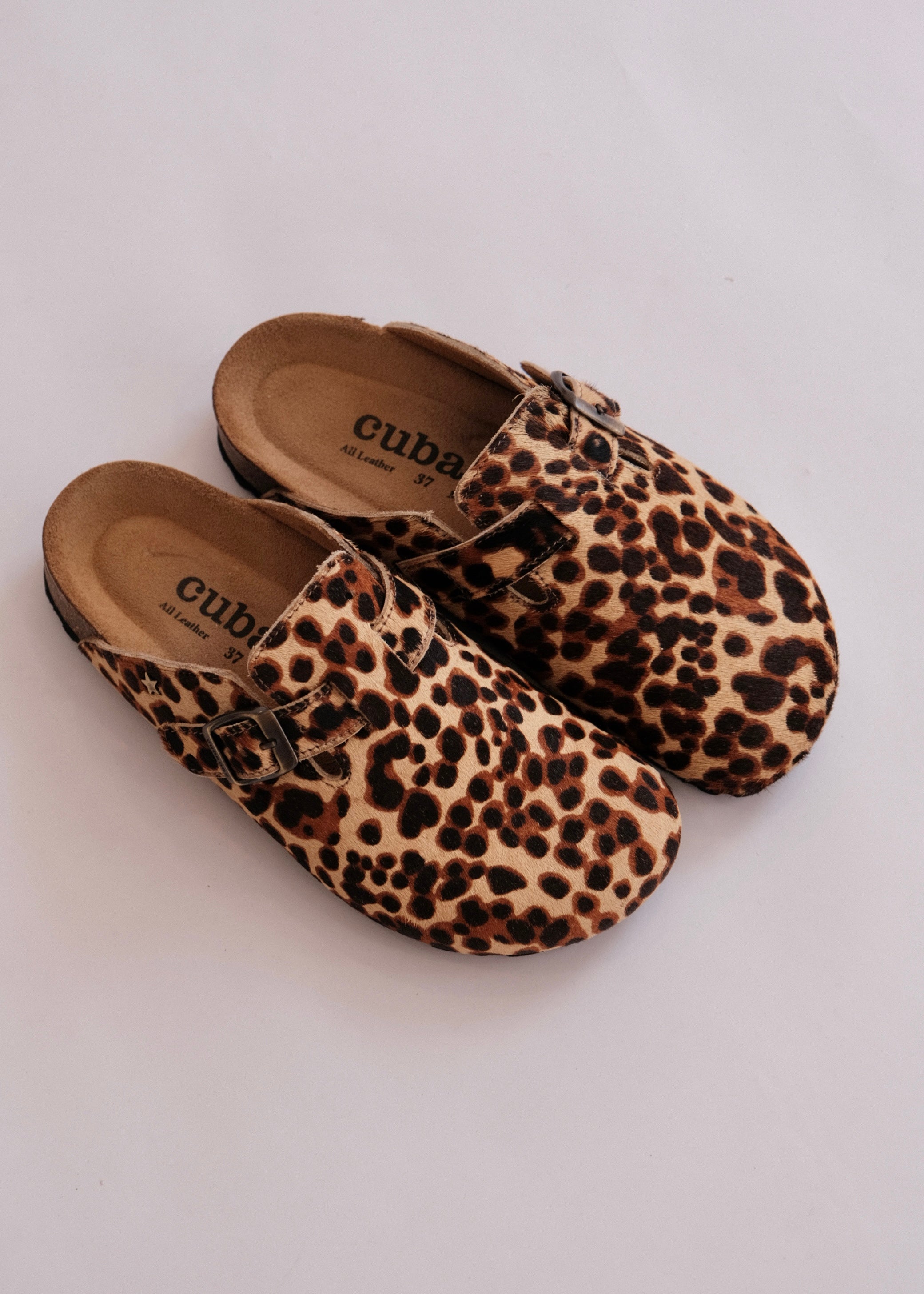 Mules Cubanas Maria Léo print Cubanas